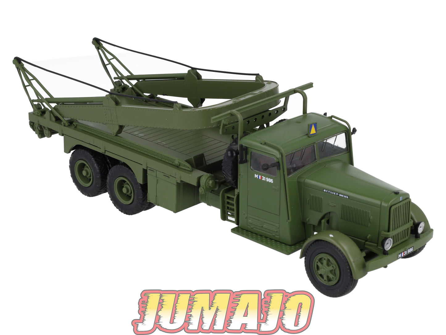 BER97 CAMIONS 1/43 Hachette IXO BERLIET GPE 4 Porte-char 1940
