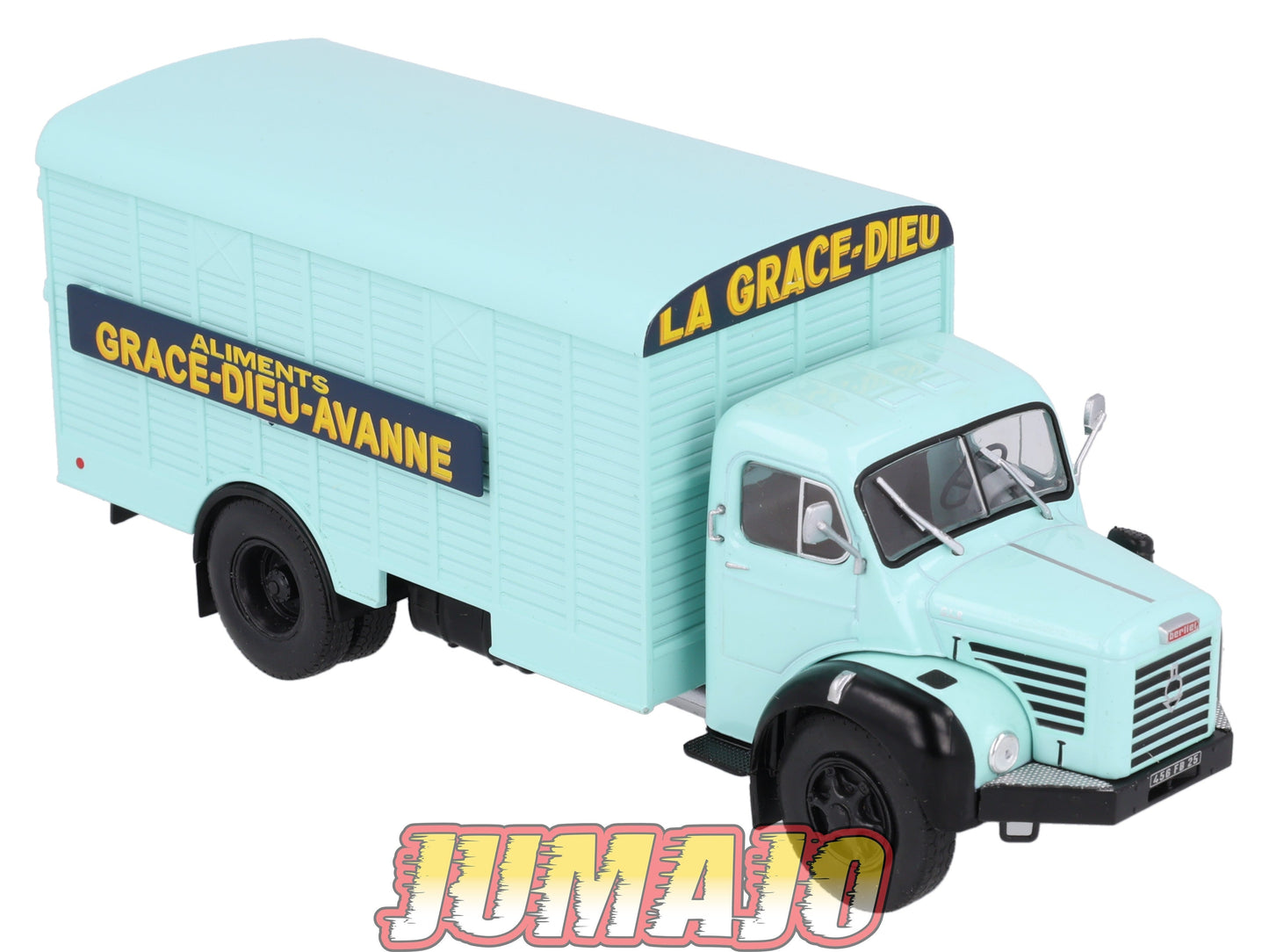 BER98 CAMIONS 1/43 Hachette IXO BERLIET GLR 8 M2 Aliments betail