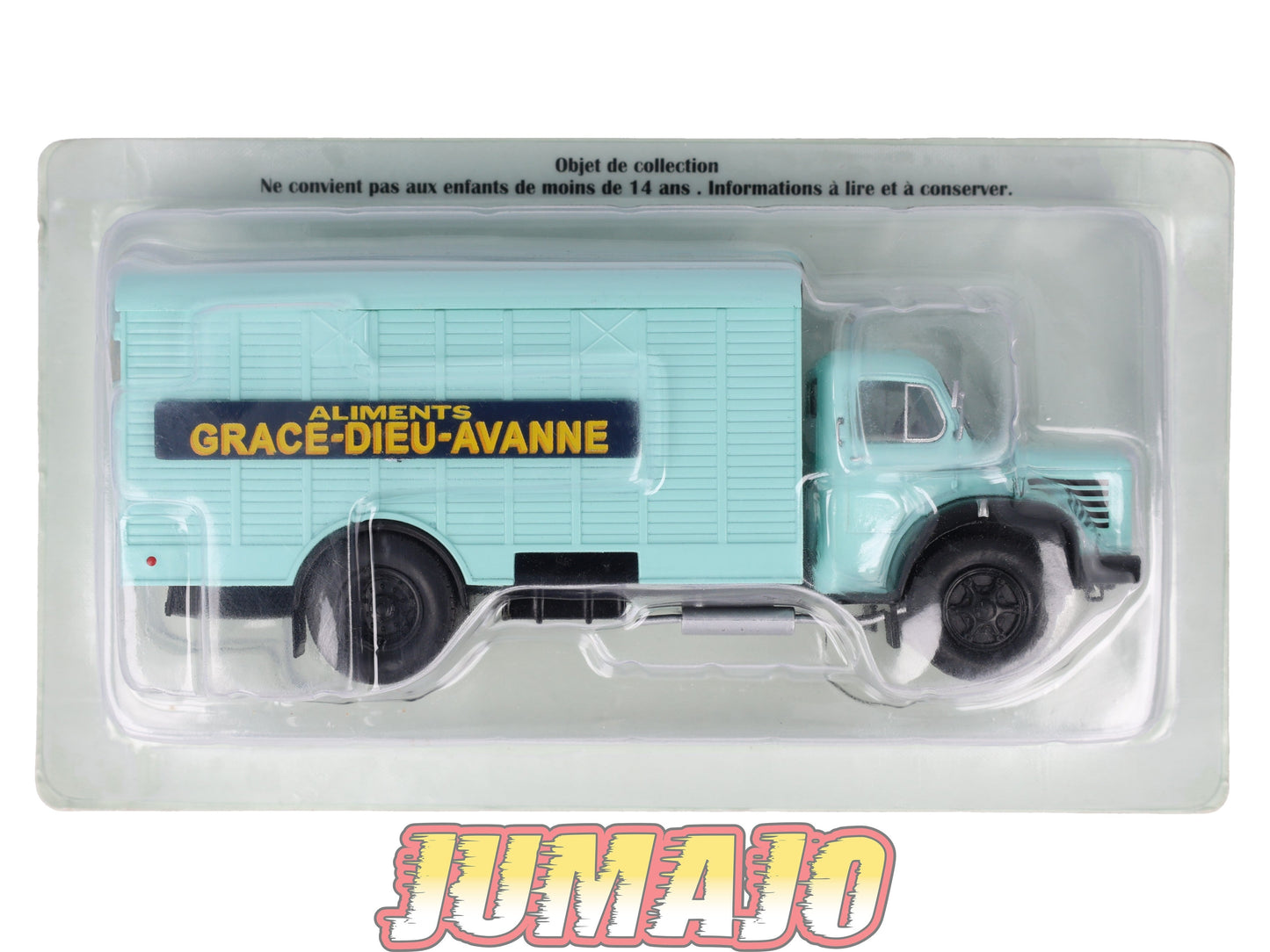 BER98 CAMIONS 1/43 Hachette IXO BERLIET GLR 8 M2 Aliments betail