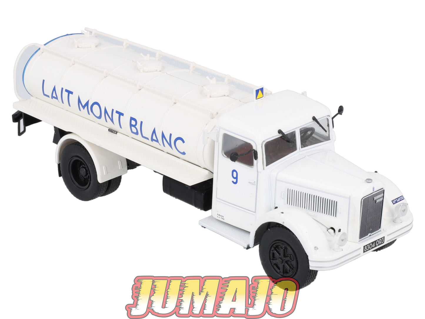 BER99 CAMIONS 1/43 Hachette IXO BERLIET GDR 7 D Citerne Lait mont Blanc