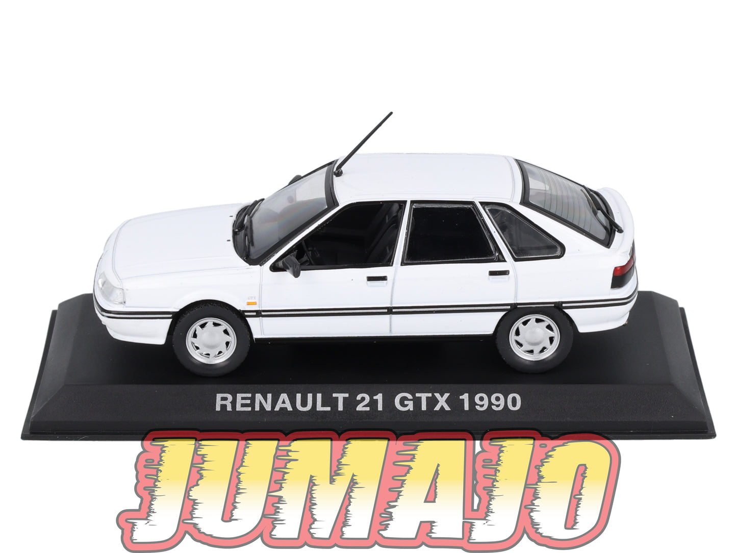 BJ1 Voiture 1/43 JUMAJO Renault 21 GTX 5 portes blanche 1990