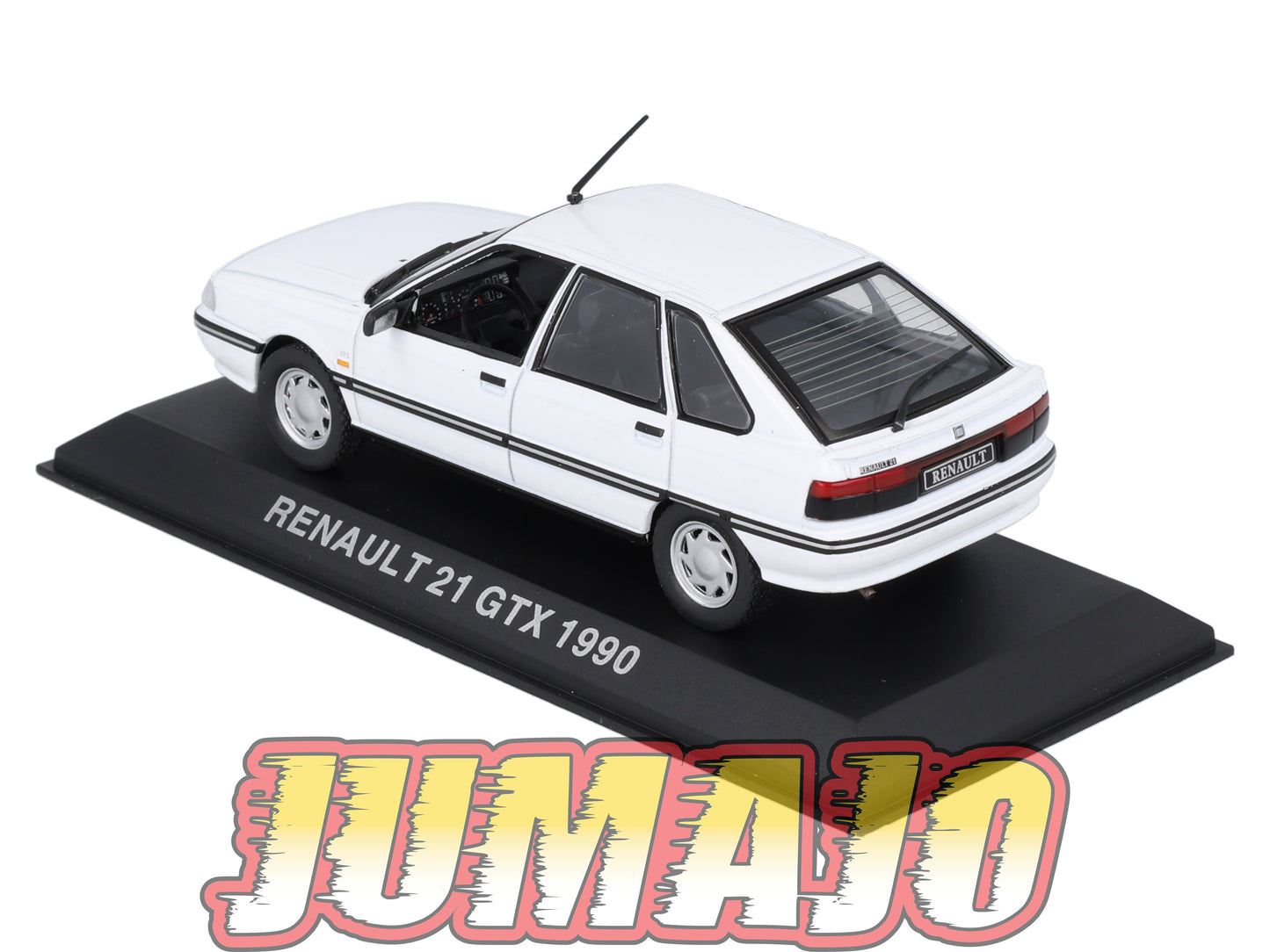 BJ1 Voiture 1/43 JUMAJO Renault 21 GTX 5 portes blanche 1990