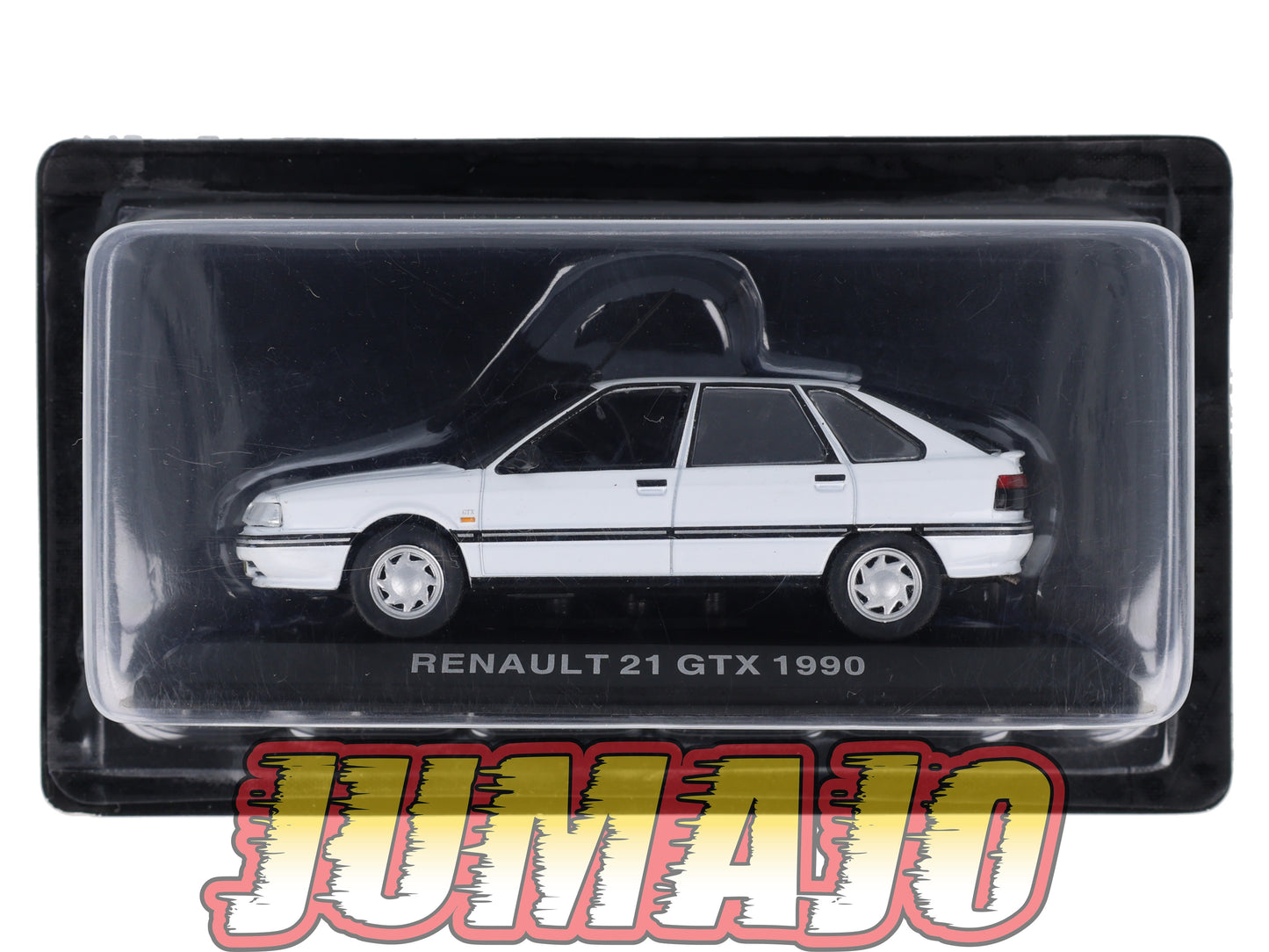 BJ1 Voiture 1/43 JUMAJO Renault 21 GTX 5 portes blanche 1990