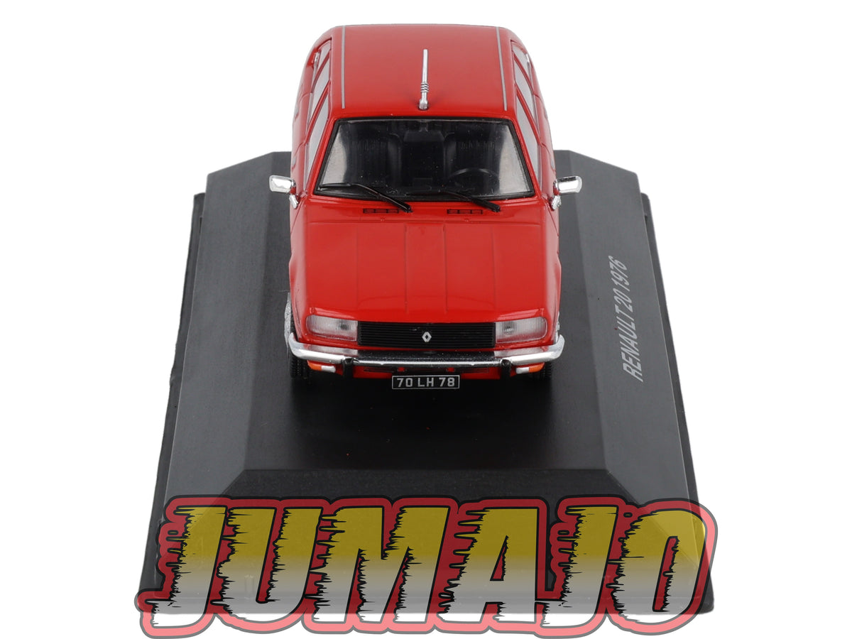 BJ21 Voiture 1/43 JUMAJO Renault 20 1976 rouge
