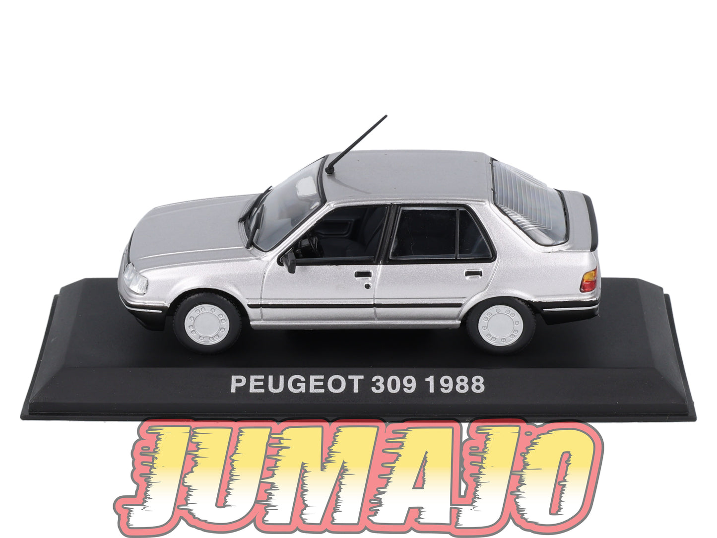 BJ2 Voiture 1/43 JUMAJO Peugeot 309 5 portes grise 1988