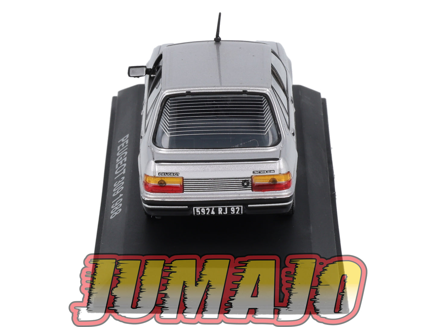 BJ2 Voiture 1/43 JUMAJO Peugeot 309 5 portes grise 1988