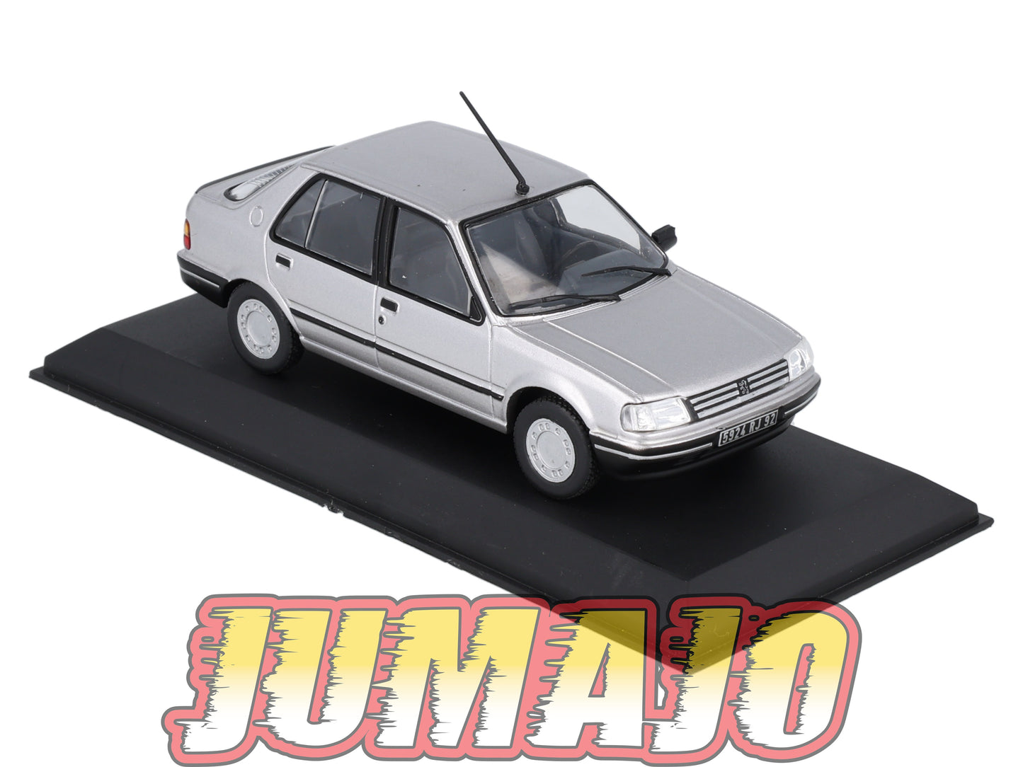 BJ2 Voiture 1/43 JUMAJO Peugeot 309 5 portes grise 1988