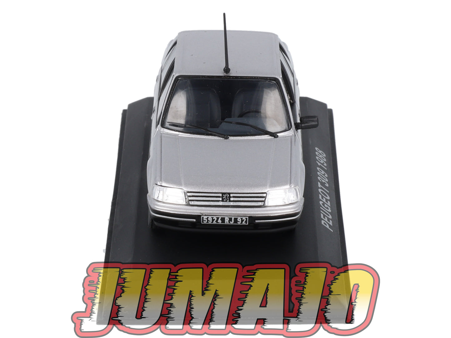 BJ2 Voiture 1/43 JUMAJO Peugeot 309 5 portes grise 1988