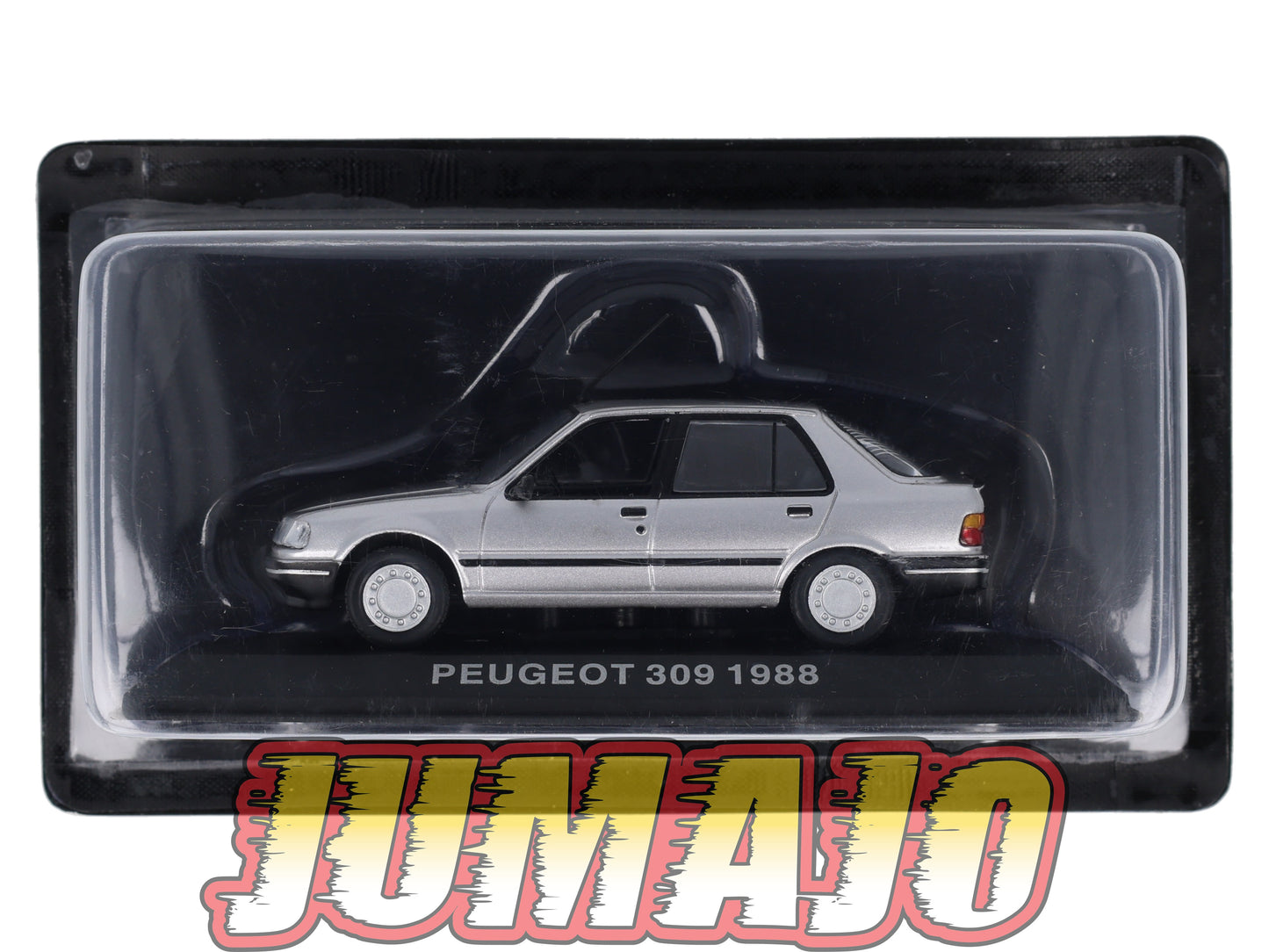 BJ2 Voiture 1/43 JUMAJO Peugeot 309 5 portes grise 1988