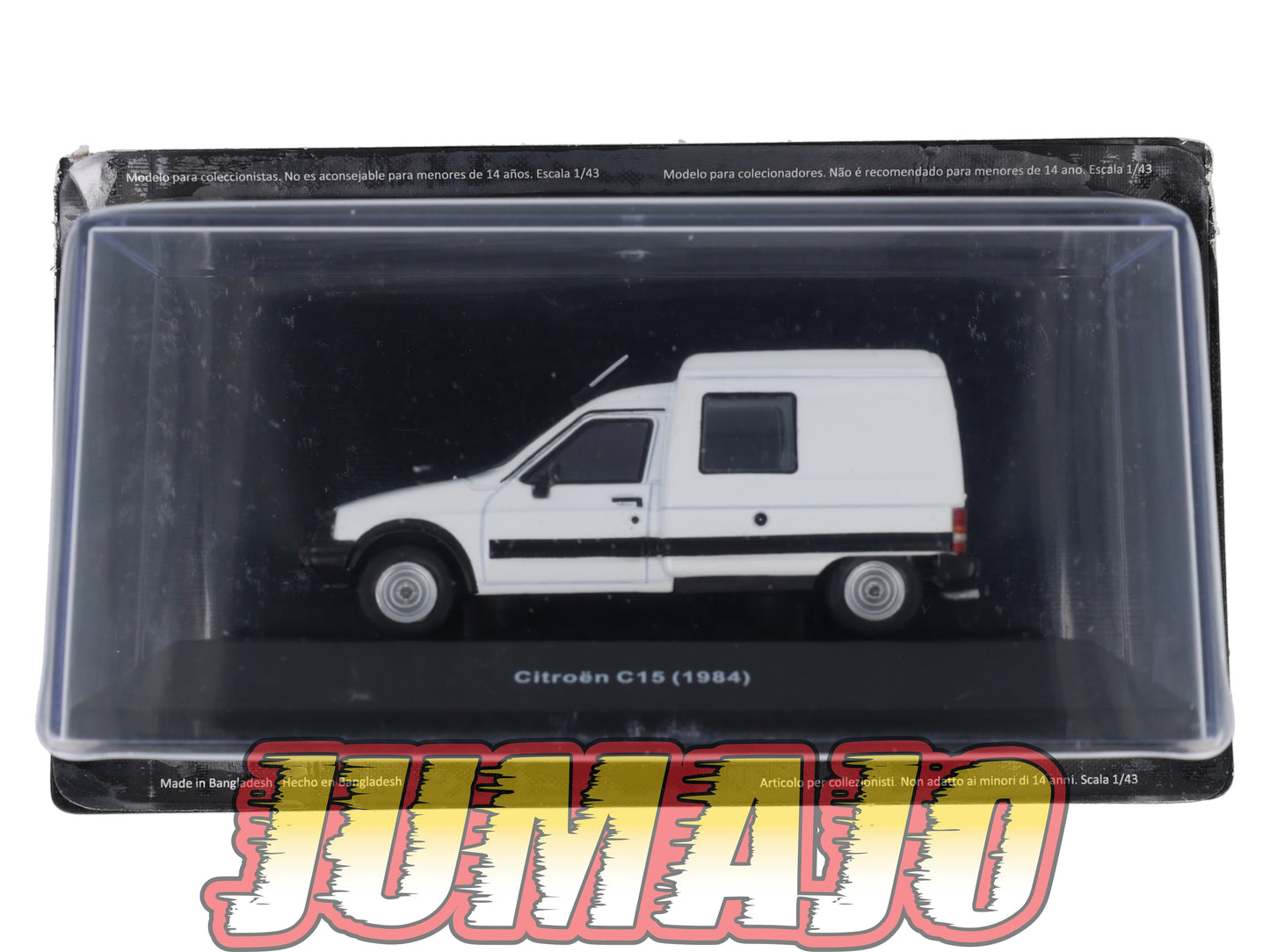BJ3 Voiture 1/43 JUMAJO Citroën C15 Blanc 1984