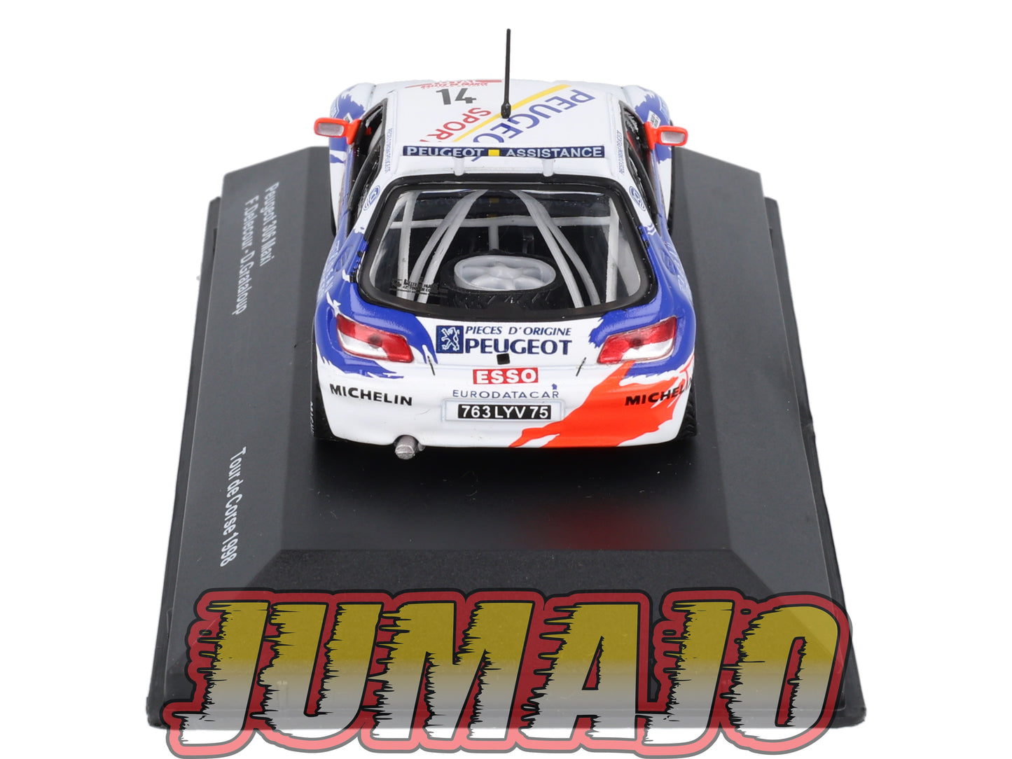 BJ4 Voiture 1/43 JUMAJO Peugeot 306 Maxi Delecour #14 1998