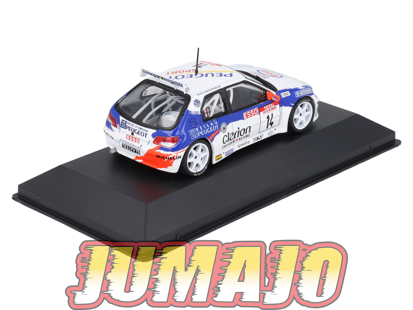 BJ4 Voiture 1/43 JUMAJO Peugeot 306 Maxi Delecour #14 1998