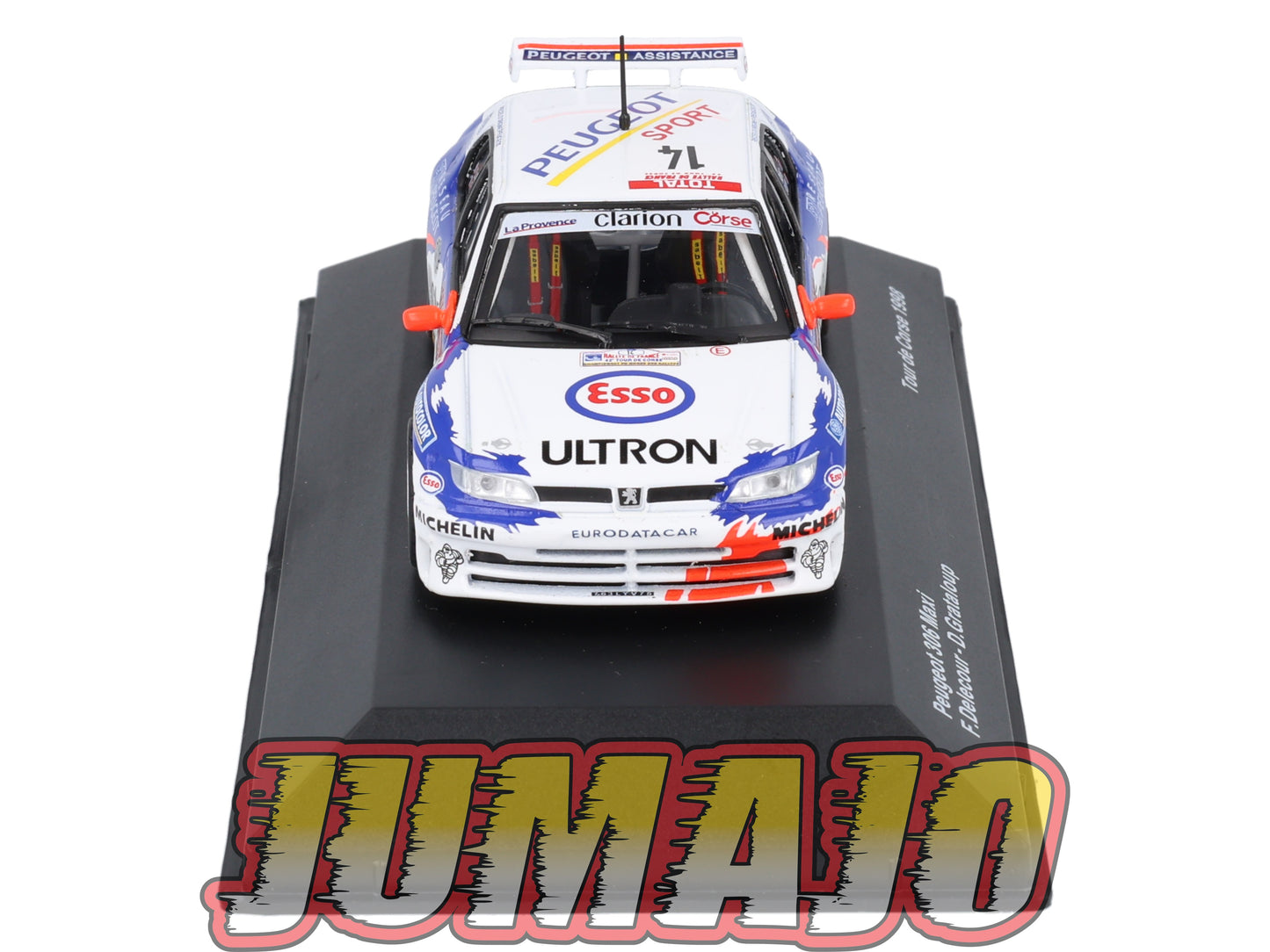 BJ4 Voiture 1/43 JUMAJO Peugeot 306 Maxi Delecour #14 1998