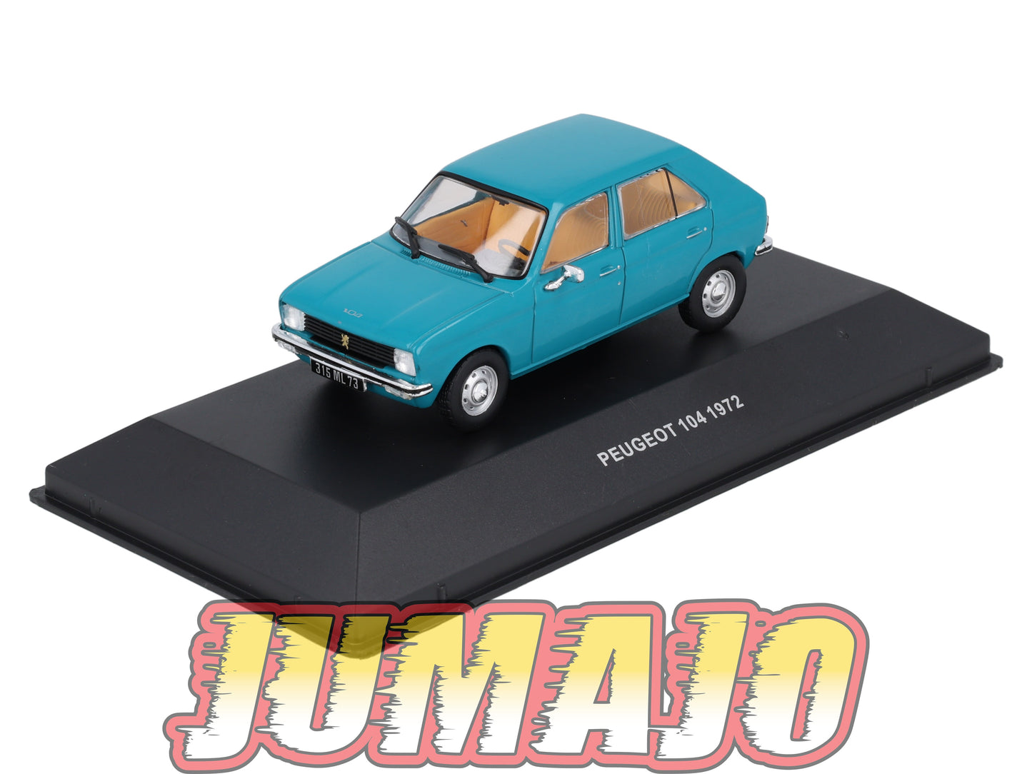 BJ5 Voiture 1/43 JUMAJO Peugeot 104 1972