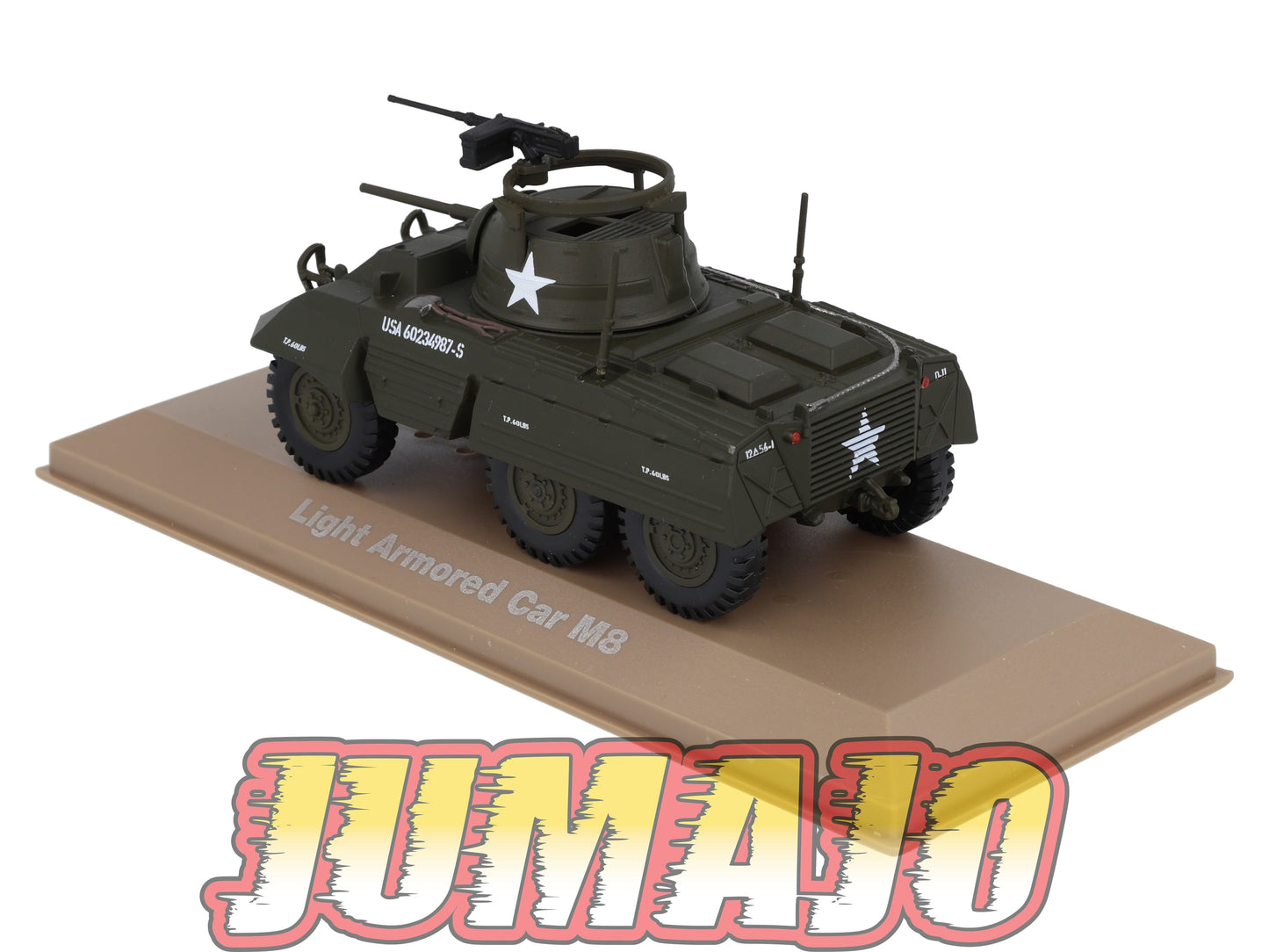 BL38 Atlas IXO 1/43 Blindés WW2 : Light Armored Car M8