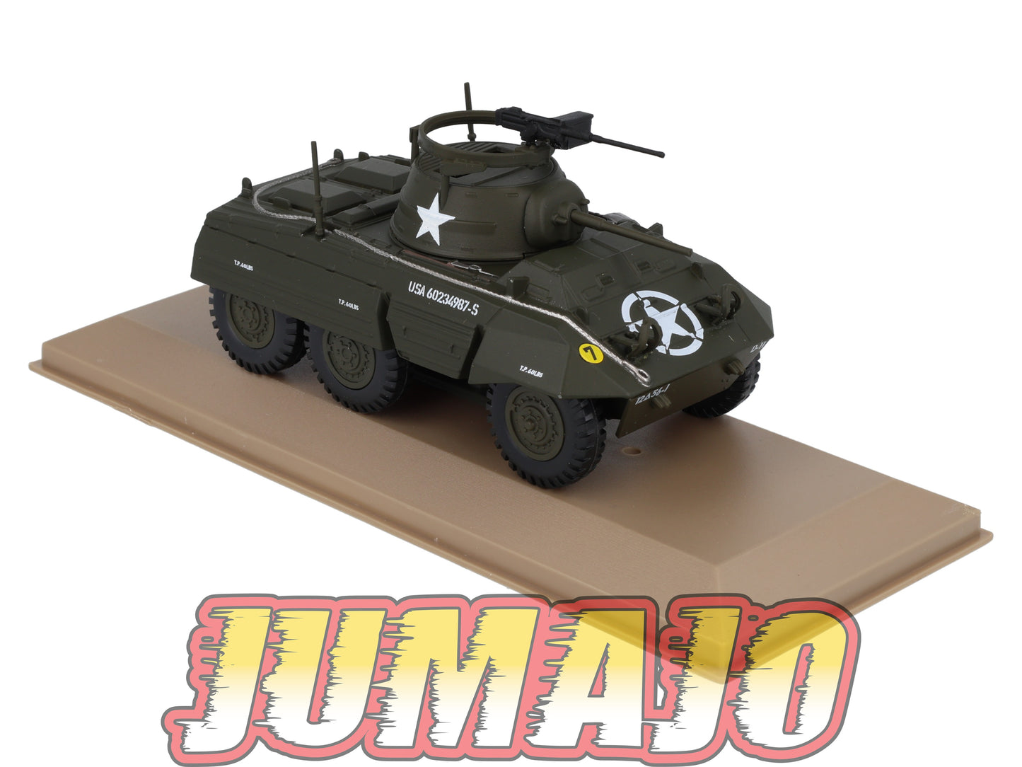 BL38 Atlas IXO 1/43 Blindés WW2 : Light Armored Car M8