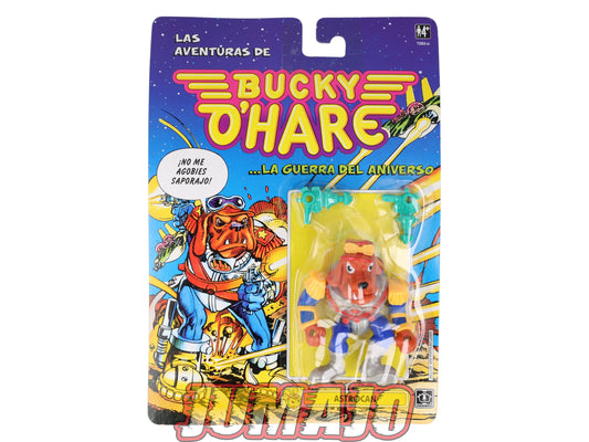BLI49 Figurine PVC HASBRO 1991 Bucky O'Hare : Astrocan Commander Dogstar 10cm