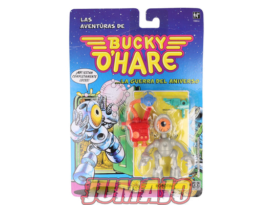 BLI56 Figurine PVC HASBRO 1991 Bucky O'Hare : Robotin A.F.C Blinky Blister abîmé 9.5cm