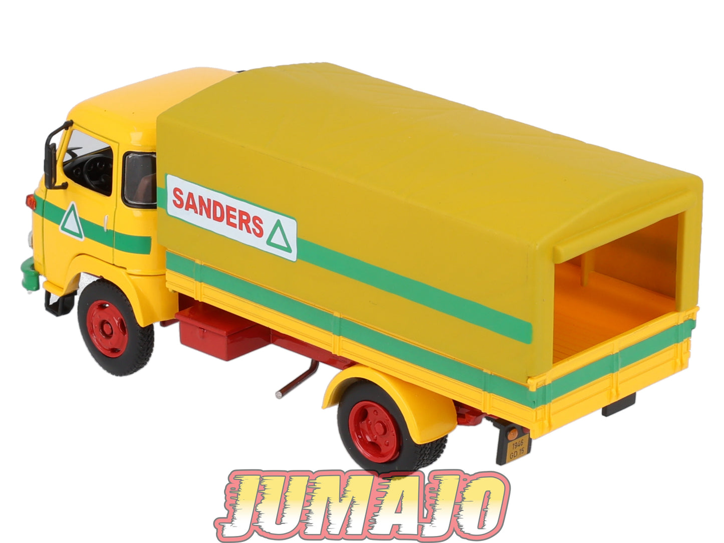 CAM106 Camions d'autrefois 1/43 Altaya IXO : SAVIEM SG5C Bâché Sanders