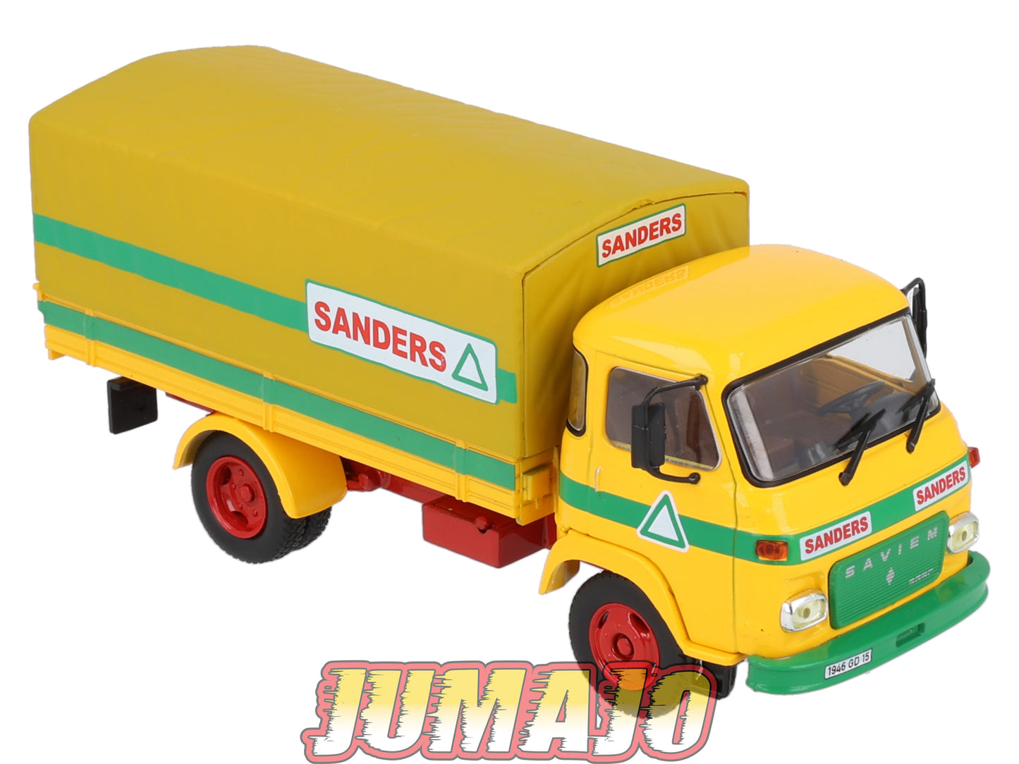 CAM106 Camions d'autrefois 1/43 Altaya IXO : SAVIEM SG5C Bâché Sanders