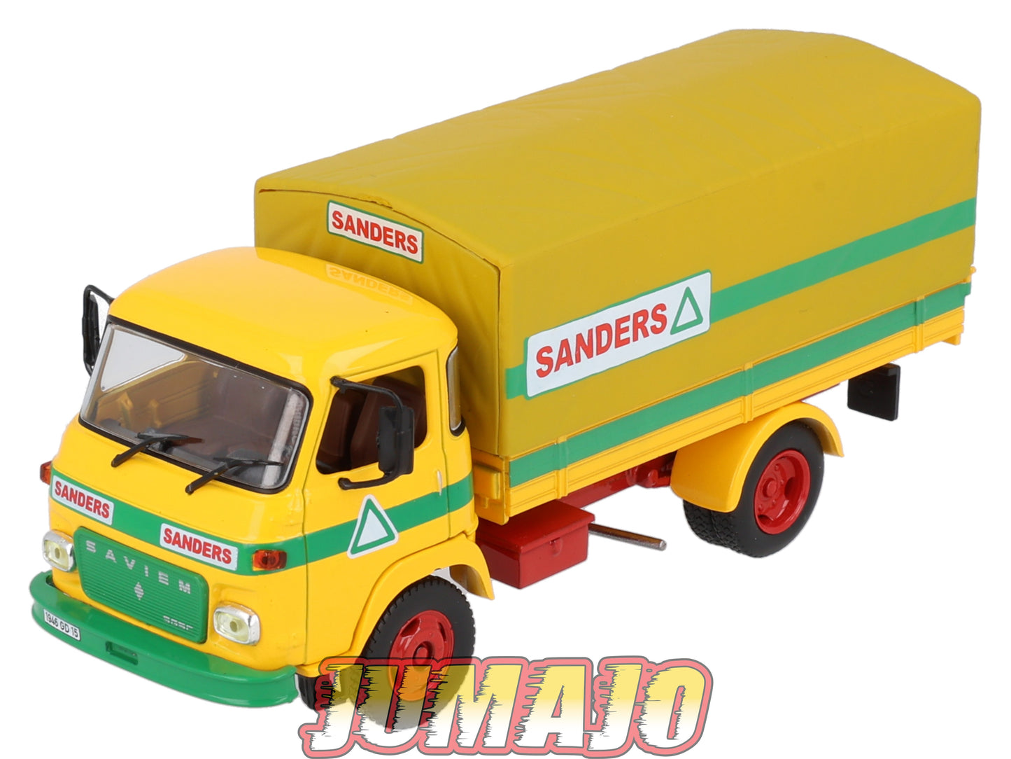 CAM106 Camions d'autrefois 1/43 Altaya IXO : SAVIEM SG5C Bâché Sanders