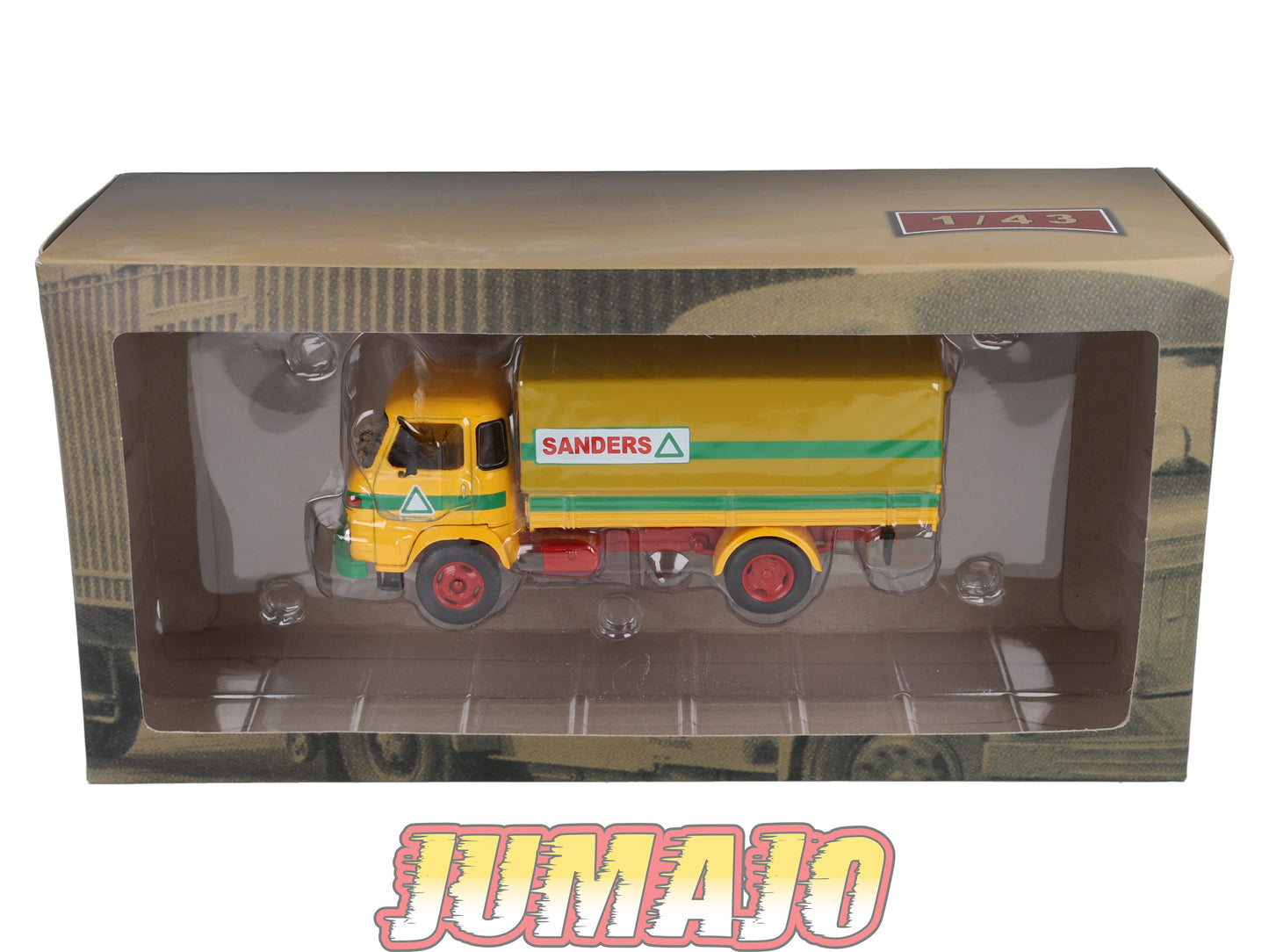 CAM106 Camions d'autrefois 1/43 Altaya IXO : SAVIEM SG5C Bâché Sanders