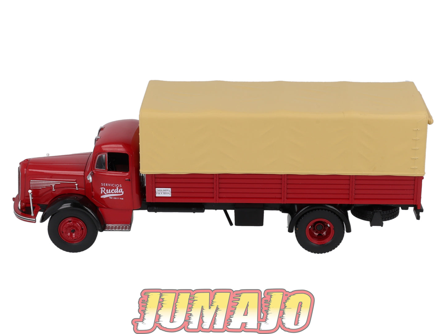 CAM107 Camions d'autrefois 1/43 Altaya IXO : MERCEDES Benz L-325 Bâché rueda