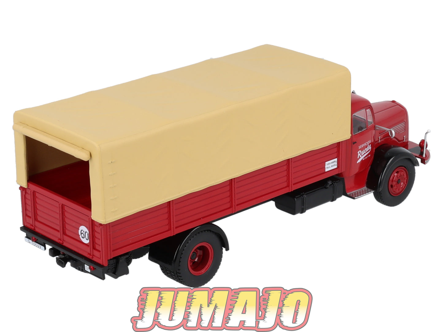 CAM107 Camions d'autrefois 1/43 Altaya IXO : MERCEDES Benz L-325 Bâché rueda