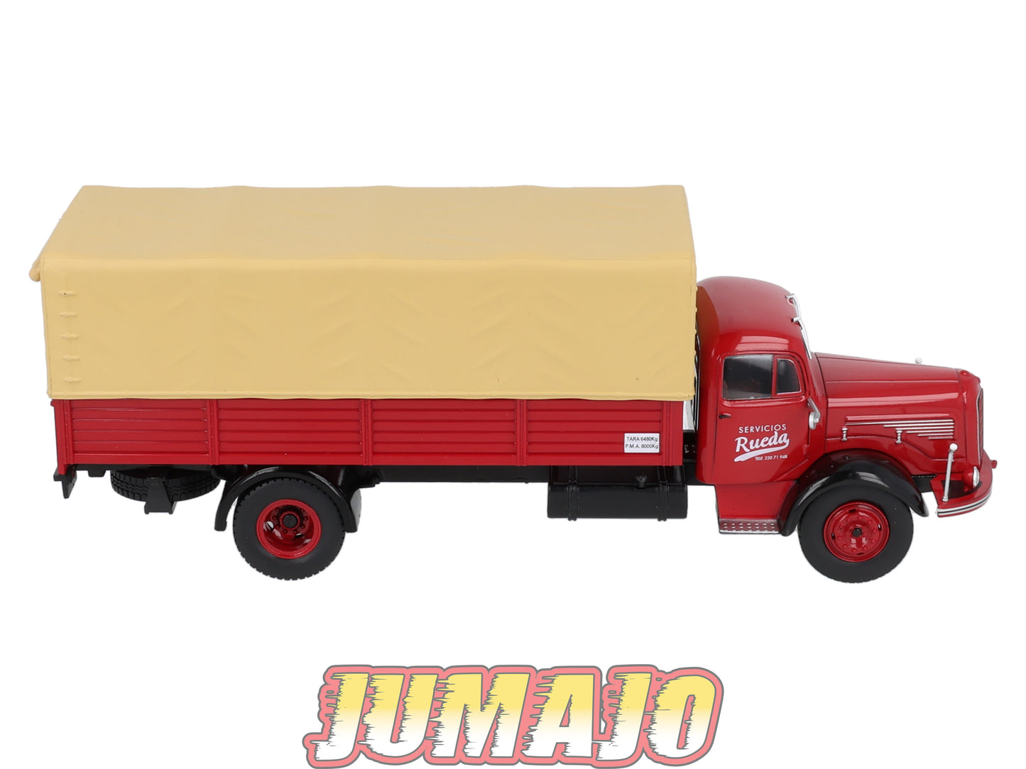 CAM107 Camions d'autrefois 1/43 Altaya IXO : MERCEDES Benz L-325 Bâché rueda