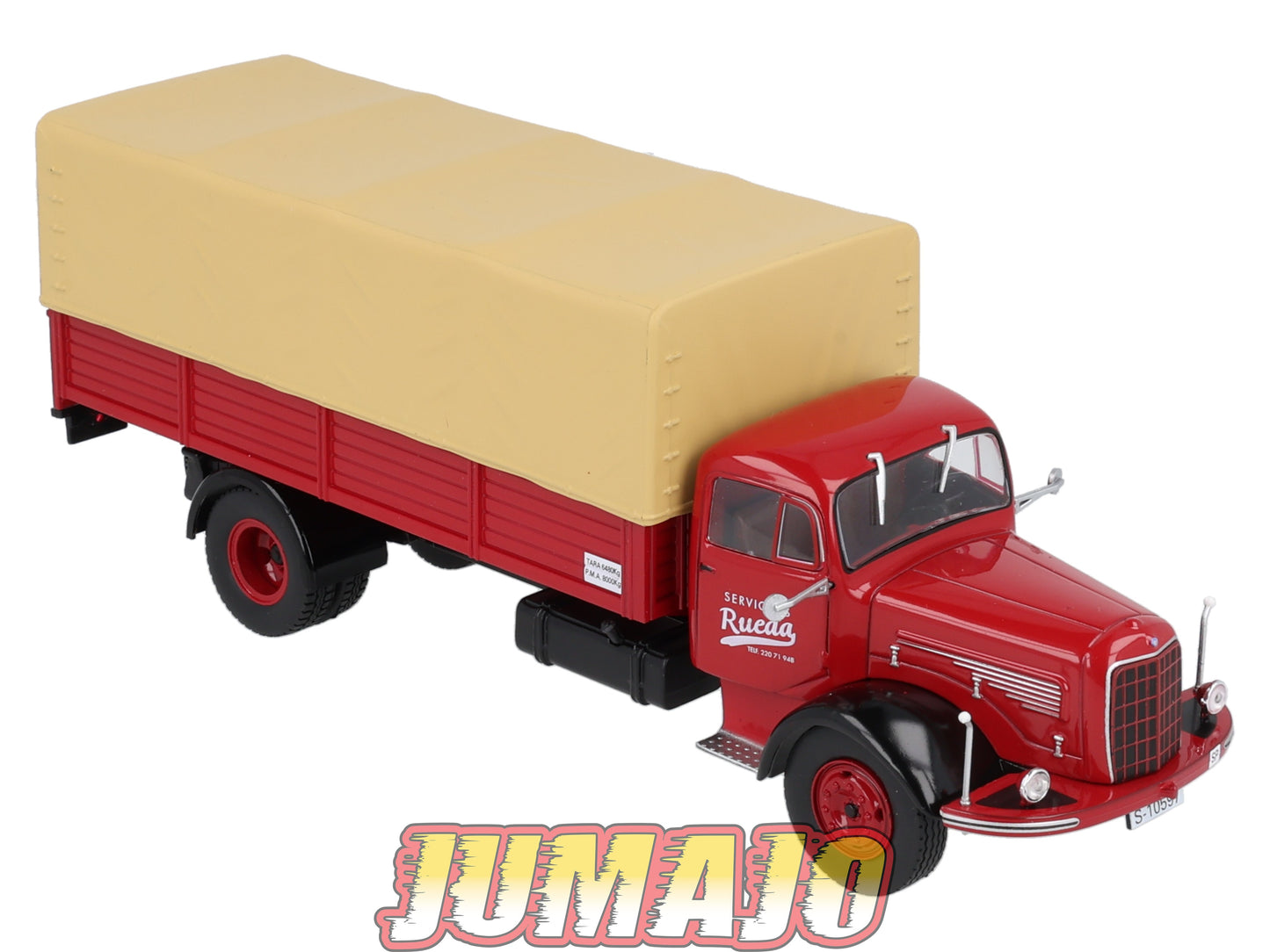 CAM107 Camions d'autrefois 1/43 Altaya IXO : MERCEDES Benz L-325 Bâché rueda