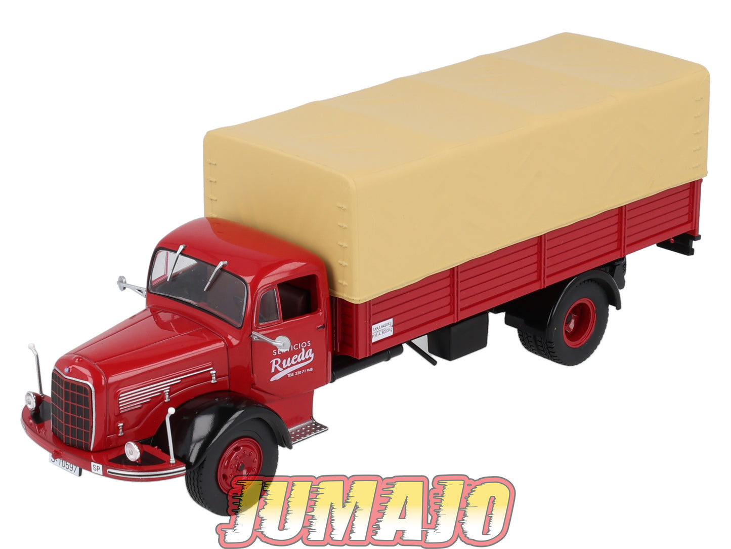 CAM107 Camions d'autrefois 1/43 Altaya IXO : MERCEDES Benz L-325 Bâché rueda