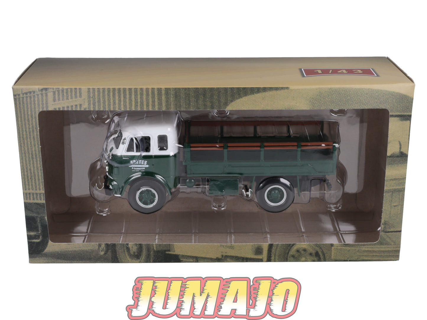 CAM112 Camions d'autrefois 1/43 Altaya IXO : FNM D9500 Brasinca Fretes