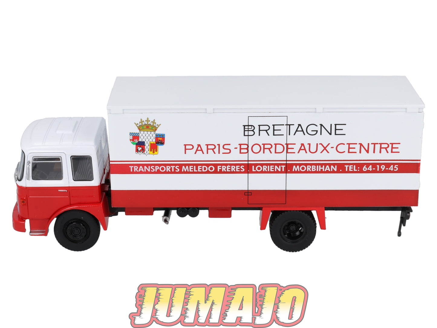 CAM113 Camions d'autrefois 1/43 Altaya IXO : SAVIEM CAB860 Transport Bretagne