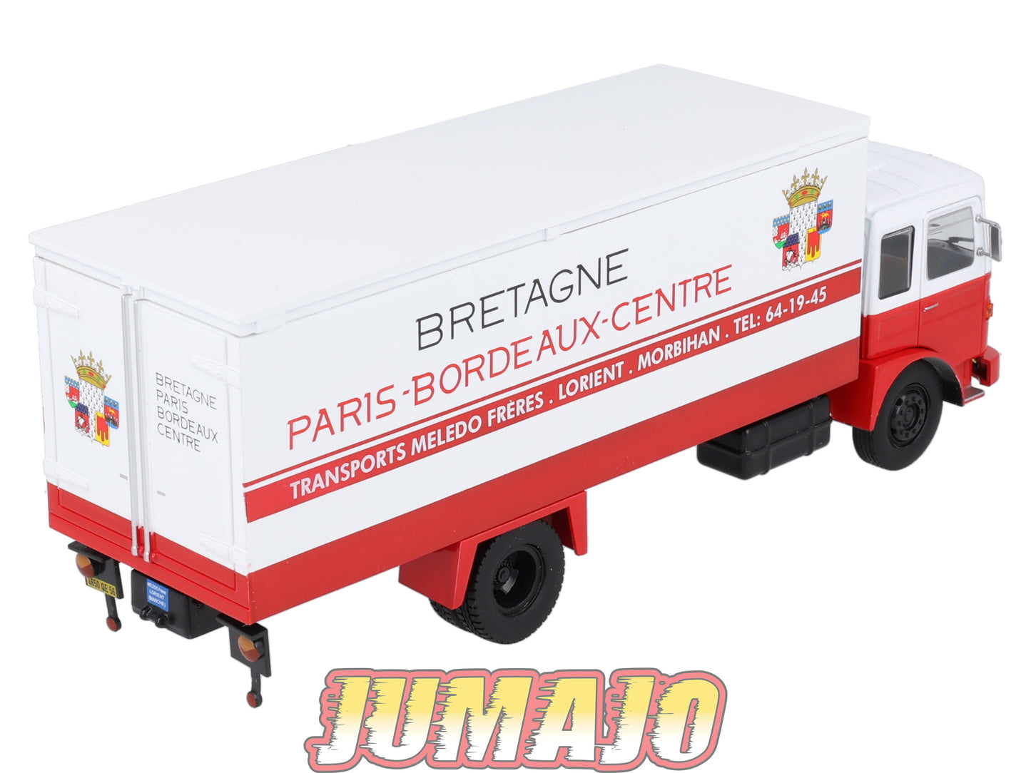 CAM113 Camions d'autrefois 1/43 Altaya IXO : SAVIEM CAB860 Transport Bretagne