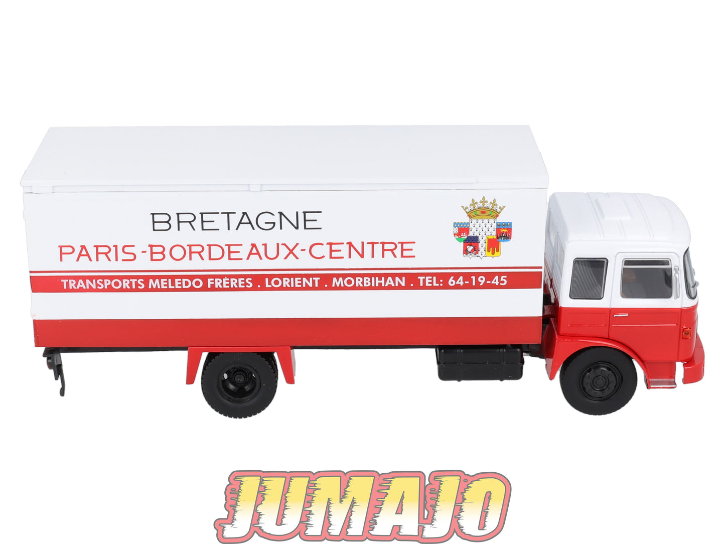 CAM113 Camions d'autrefois 1/43 Altaya IXO : SAVIEM CAB860 Transport Bretagne