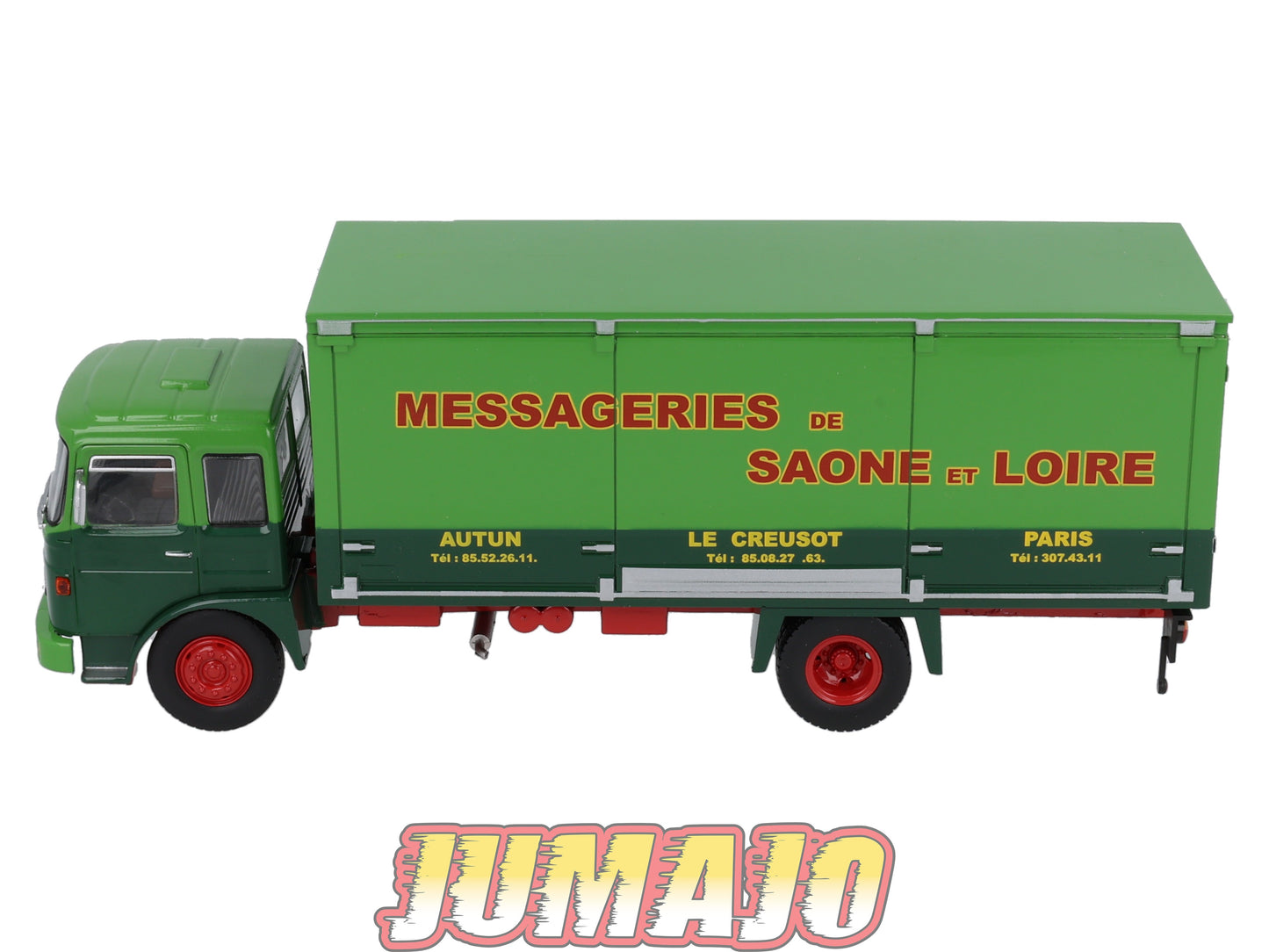 CAM121 Camions d'autrefois 1/43 Altaya IXO : SAVIEM CAB880 Messageries de Saone