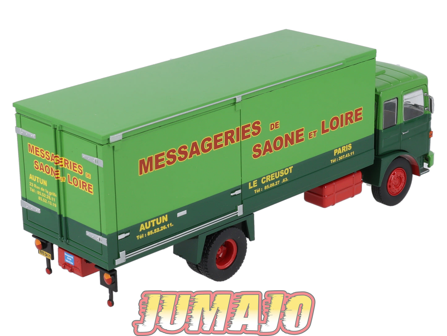 CAM121 Camions d'autrefois 1/43 Altaya IXO : SAVIEM CAB880 Messageries de Saone