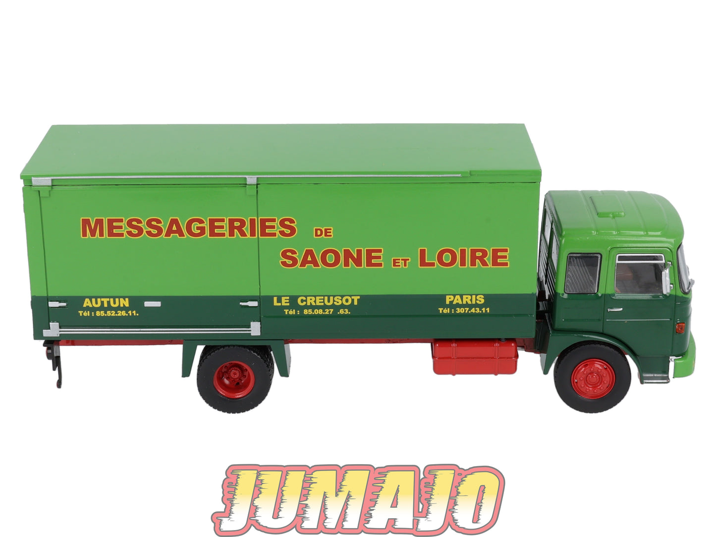 CAM121 Camions d'autrefois 1/43 Altaya IXO : SAVIEM CAB880 Messageries de Saone