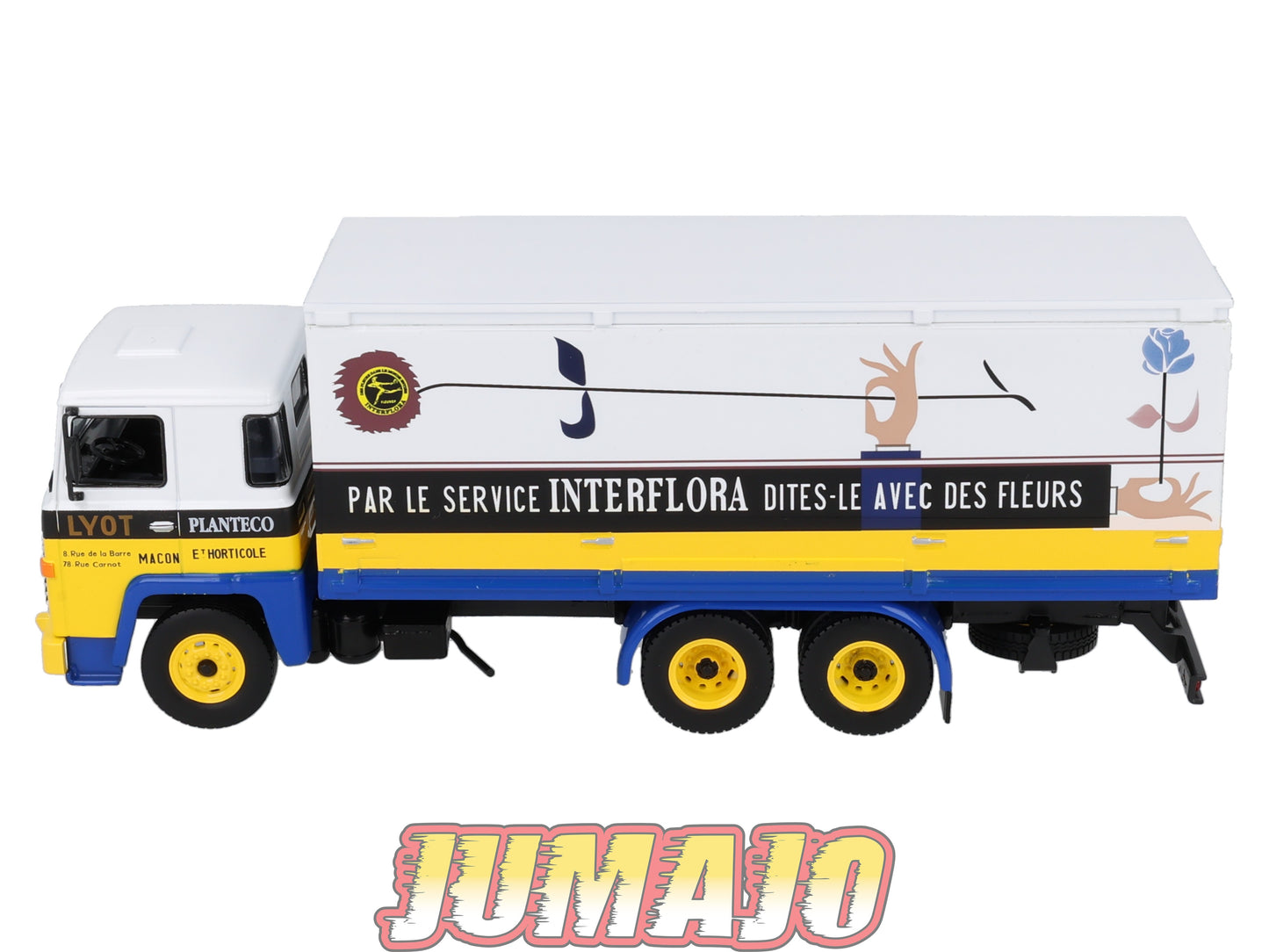CAM12 Camions d'autrefois 1/43 Altaya IXO : SCANIA Interflora