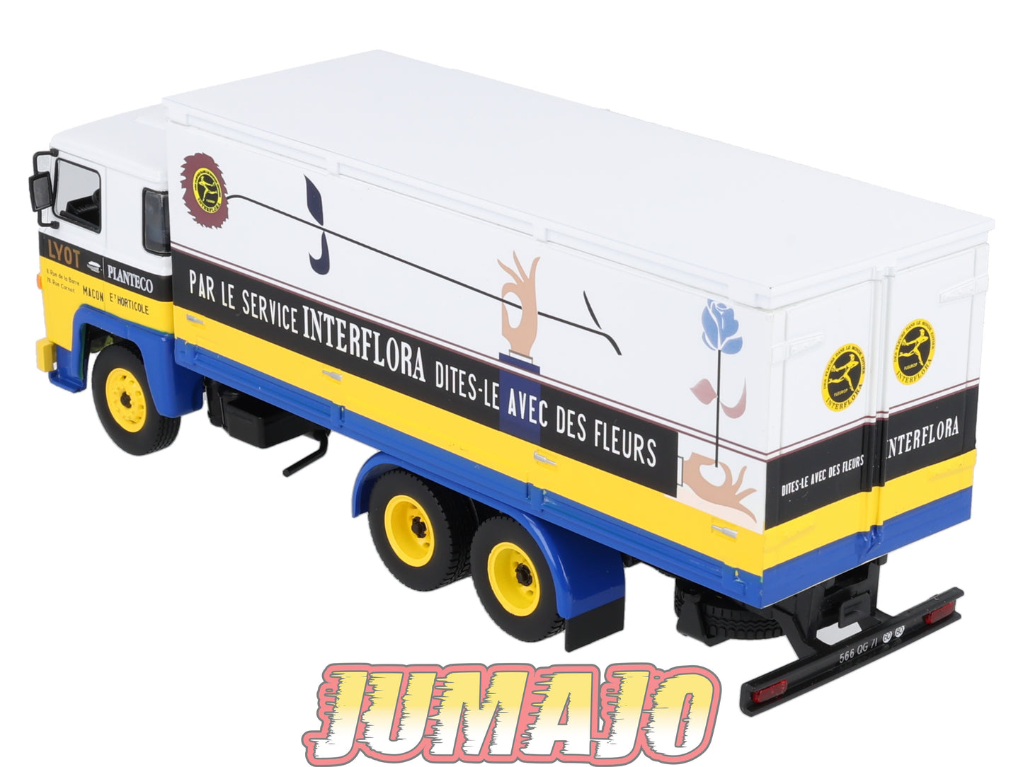 CAM12 Camions d'autrefois 1/43 Altaya IXO : SCANIA Interflora