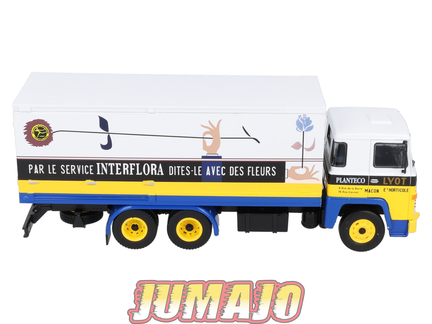 CAM12 Camions d'autrefois 1/43 Altaya IXO : SCANIA Interflora