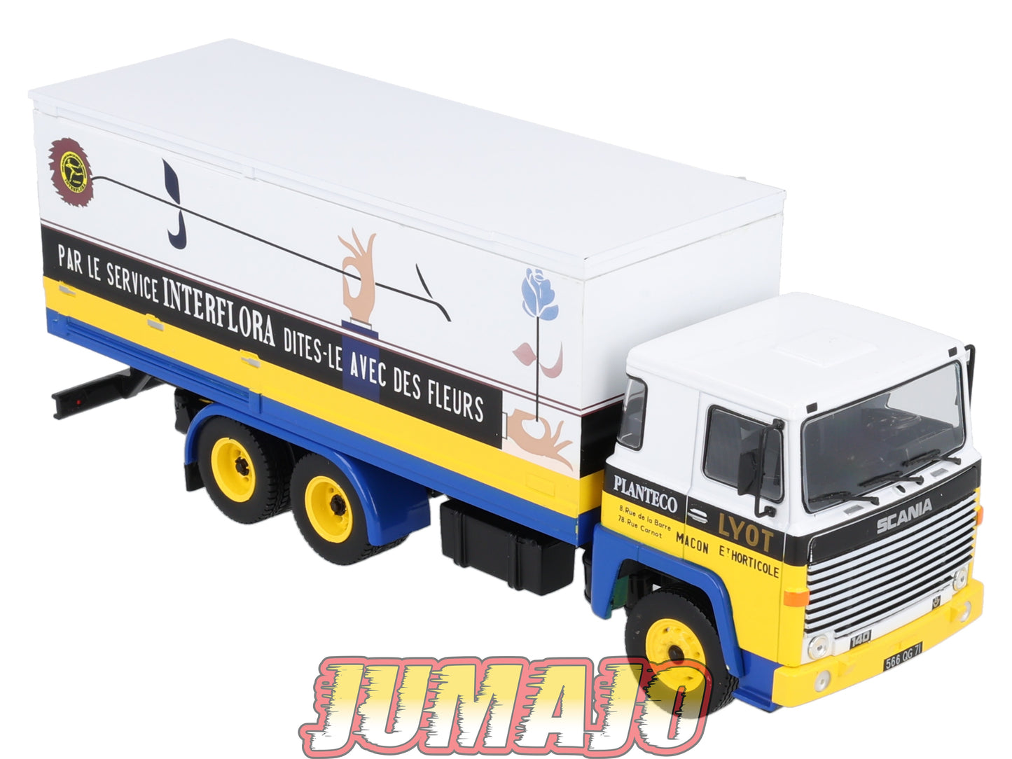 CAM12 Camions d'autrefois 1/43 Altaya IXO : SCANIA Interflora
