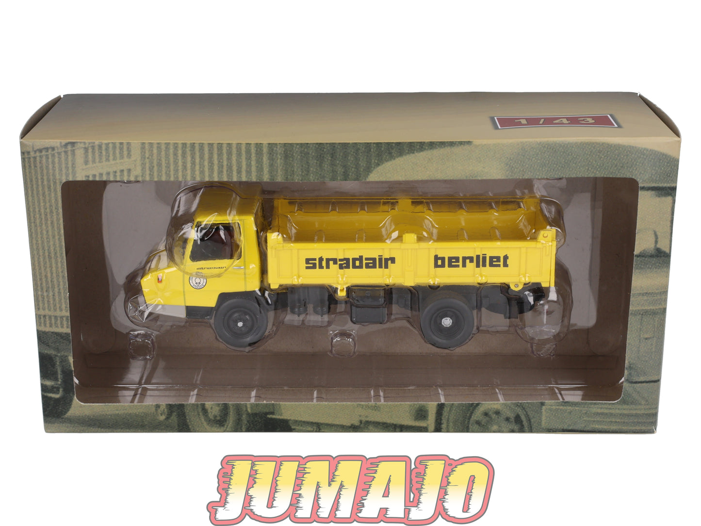 CAM130 Camions d'autrefois 1/43 Altaya IXO : BERLIET Stradair benne basculante
