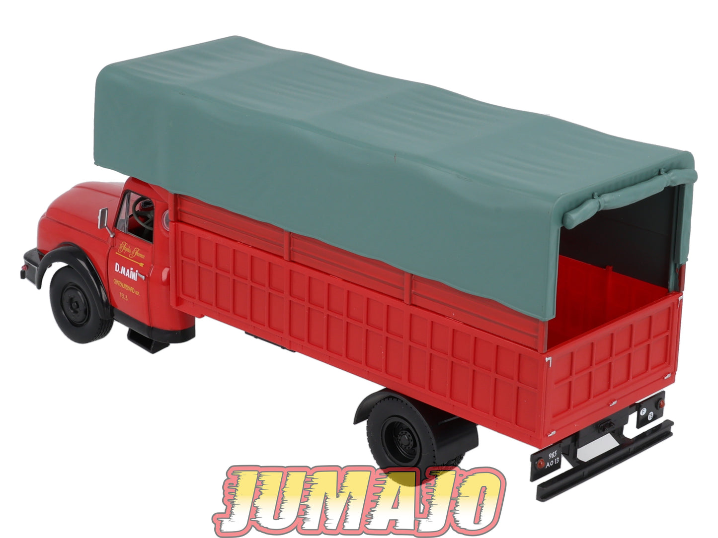 CAM13 Camions d'autrefois 1/43 Altaya IXO : WILLEME LC610 Bâché D.Maini