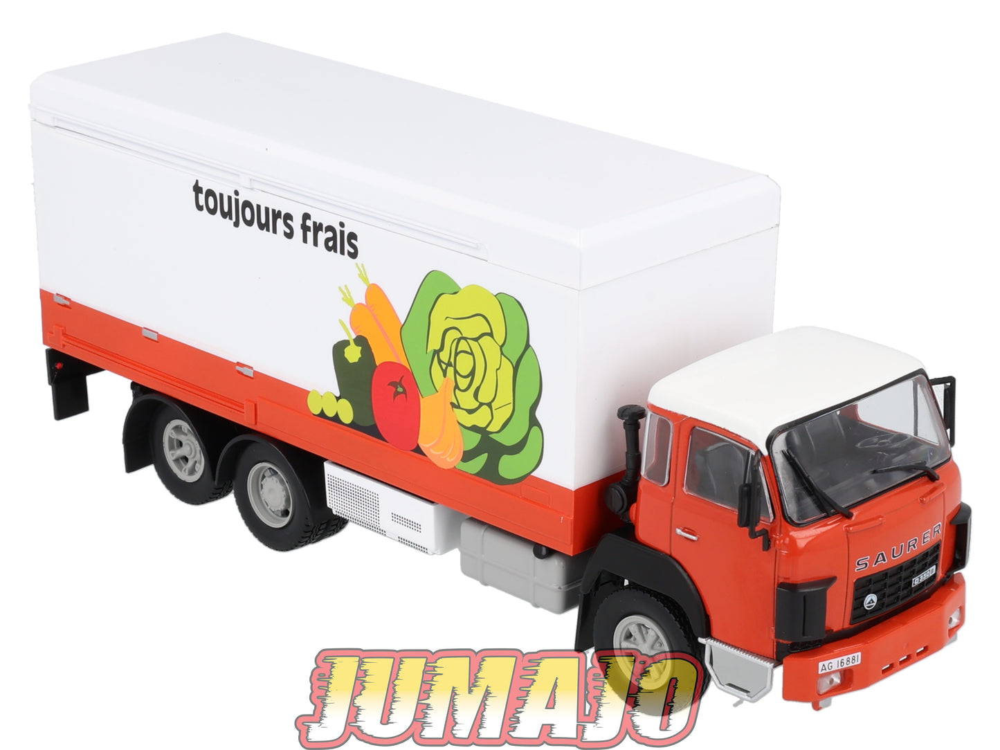 CAM14 Camions d'autrefois 1/43 Altaya IXO : SAURER D330 Immer Frisch