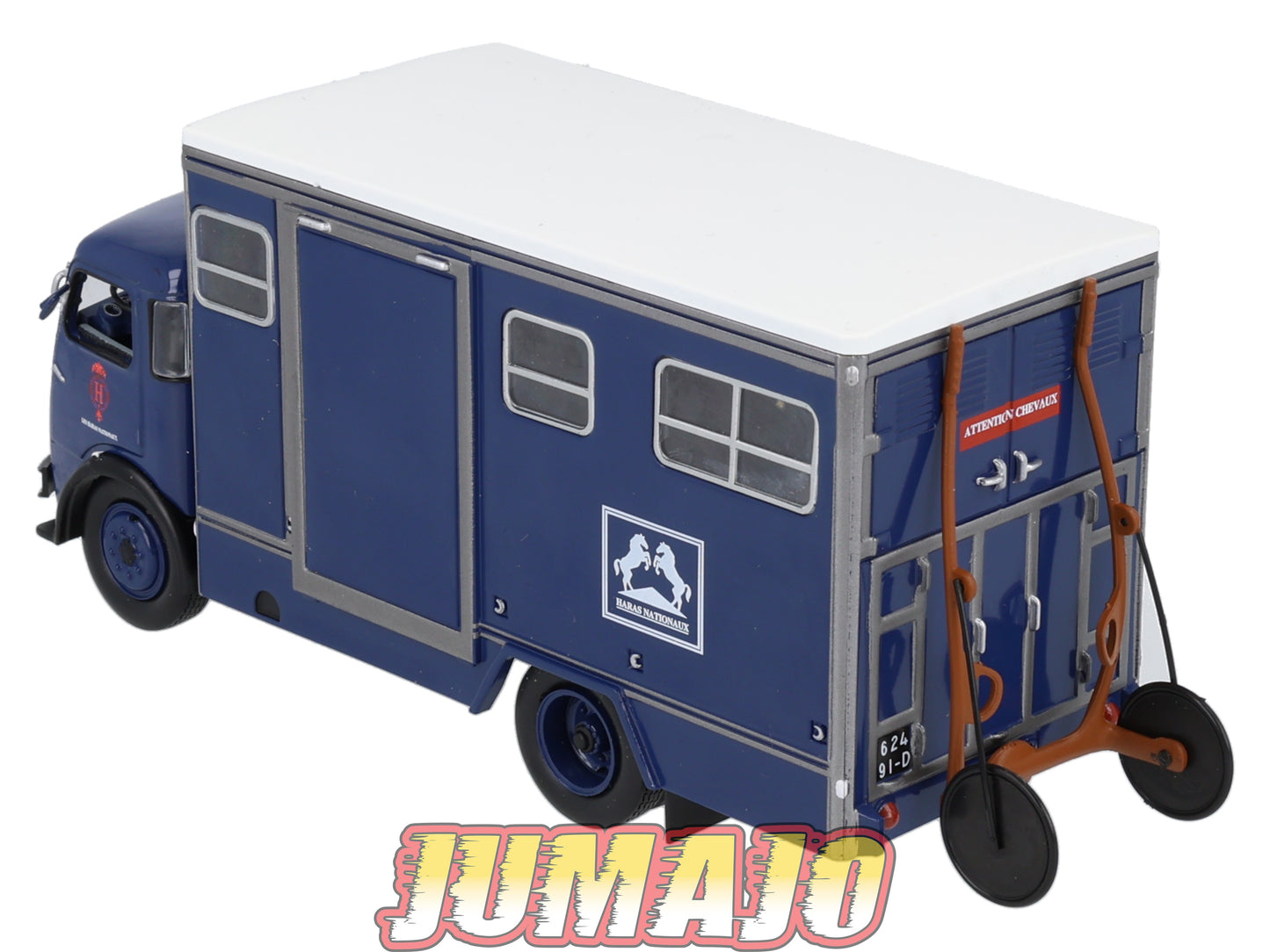 CAM15 Camions d'autrefois 1/43 Altaya IXO : BERLIET GLA Transport chevaux