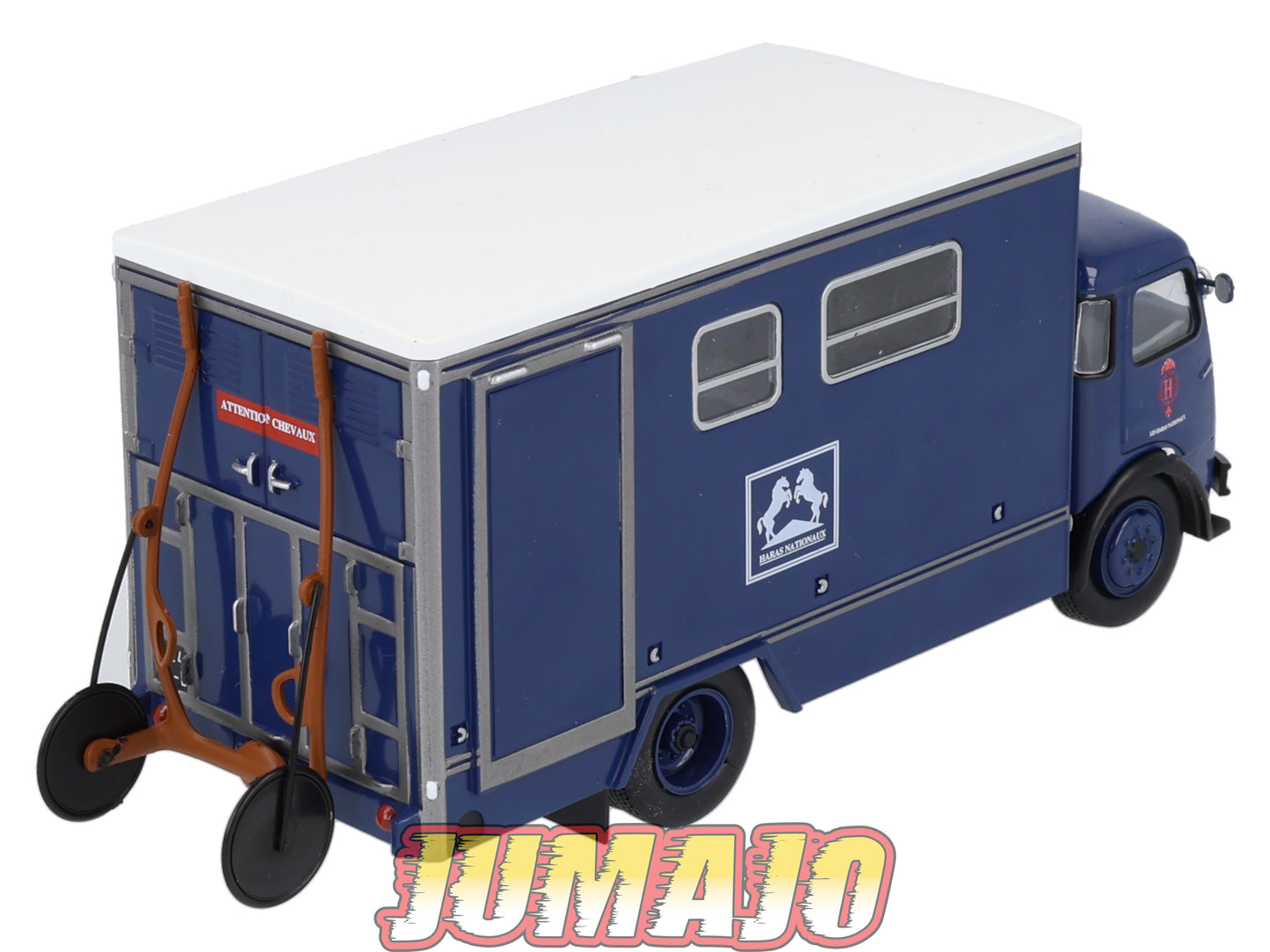 CAM15 Camions d'autrefois 1/43 Altaya IXO : BERLIET GLA Transport chevaux
