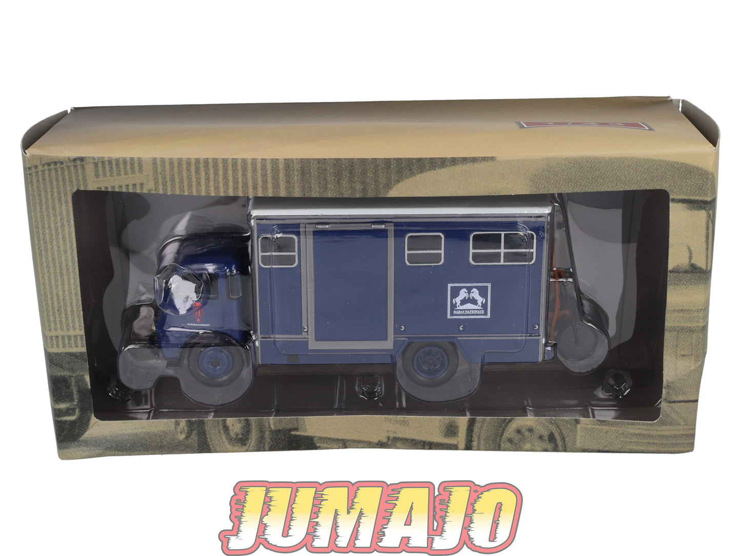 CAM15 Camions d'autrefois 1/43 Altaya IXO : BERLIET GLA Transport chevaux