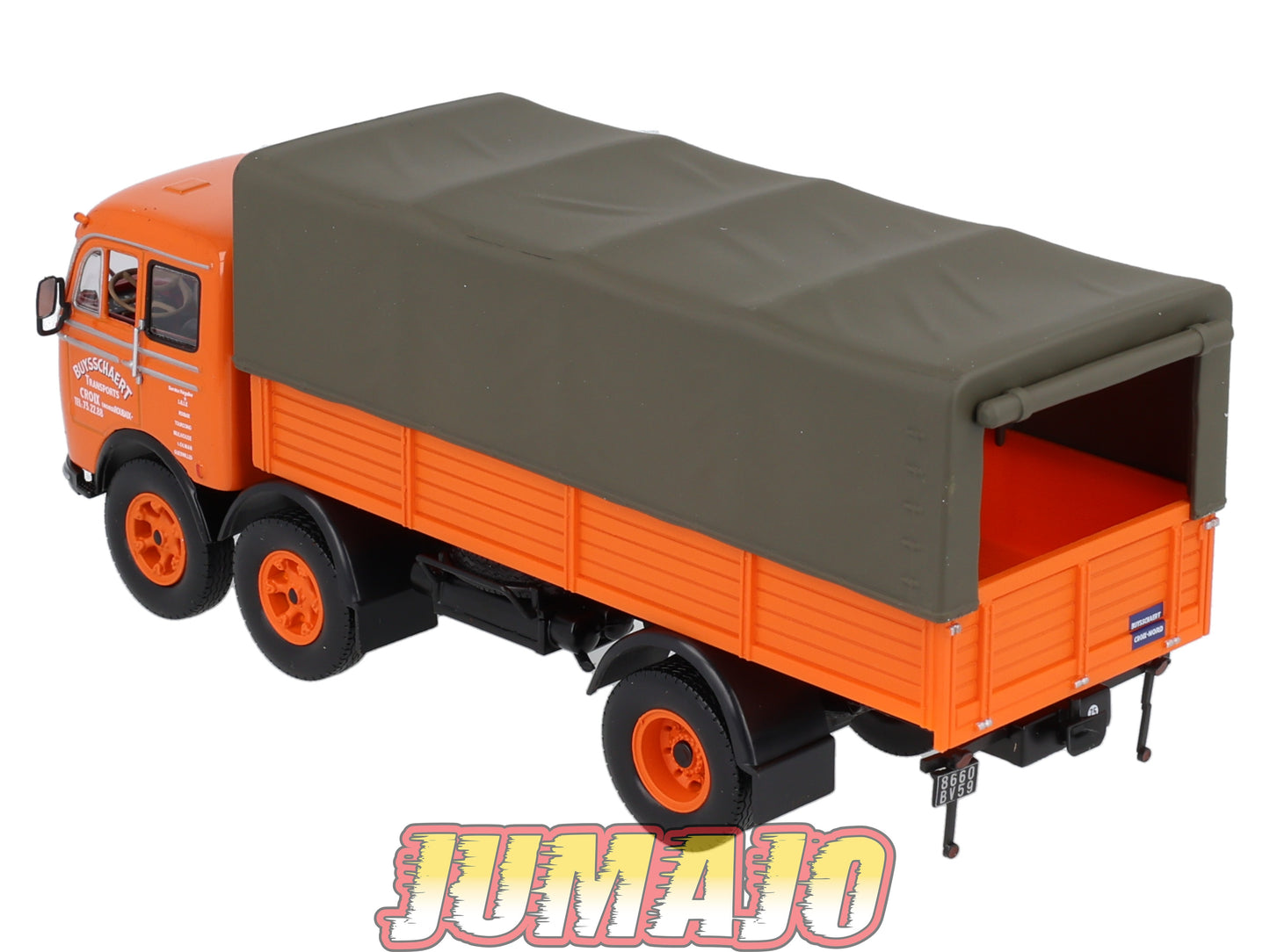 CAM16 Camions d'autrefois 1/43 Altaya IXO : MERCEDES LP 333 Bâché Buysschaert