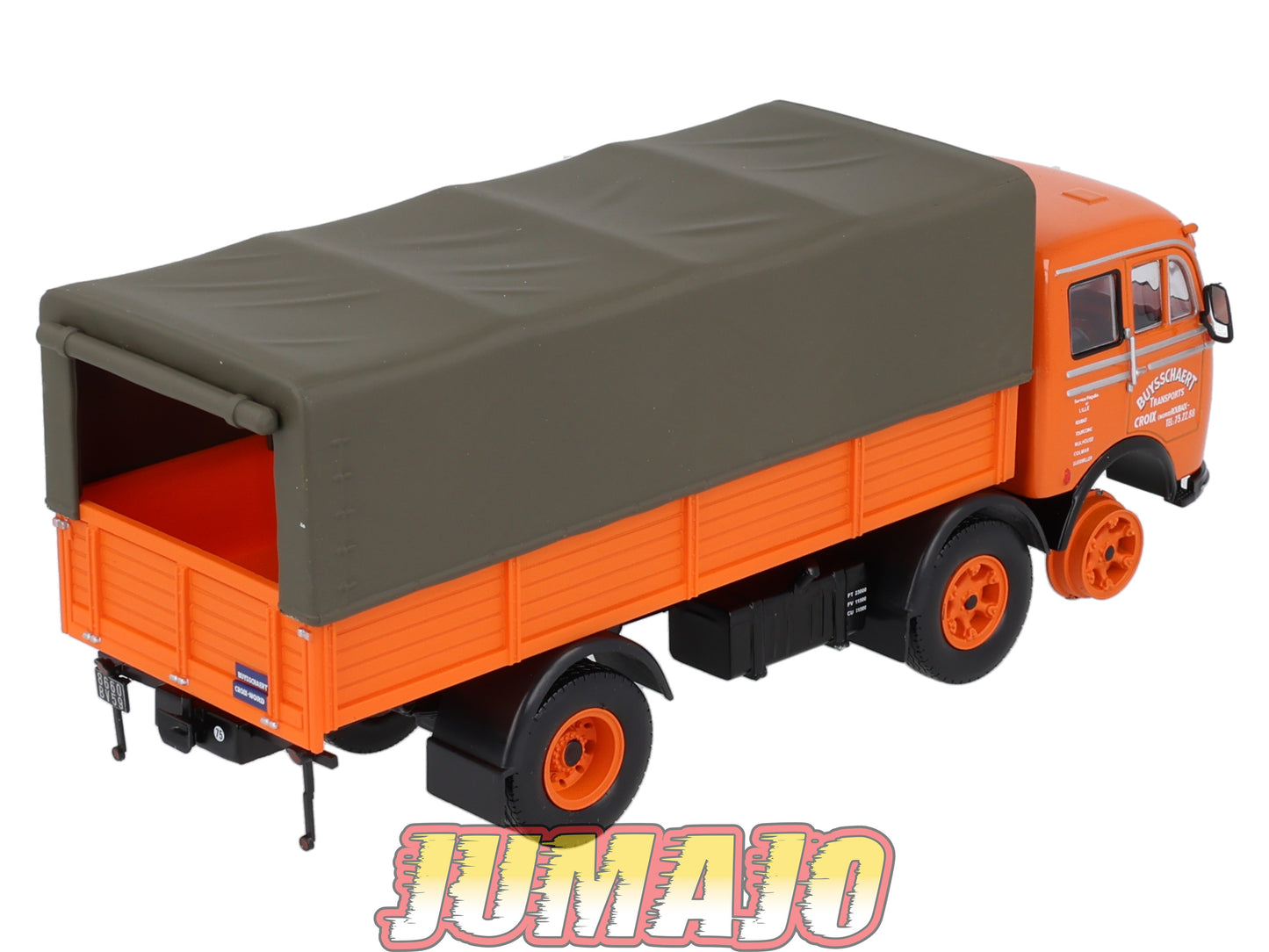CAM16 Camions d'autrefois 1/43 Altaya IXO : MERCEDES LP 333 Bâché Buysschaert